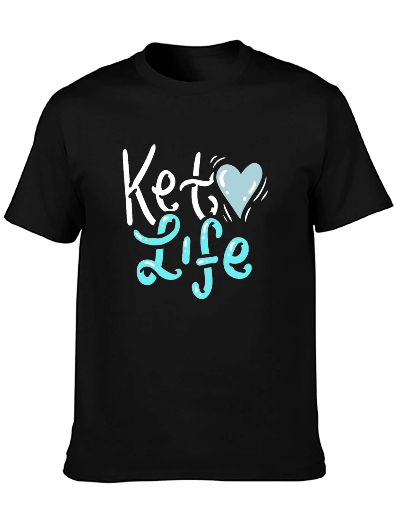 Keto Life Graphic Tee - Black Unisex T-Shirt