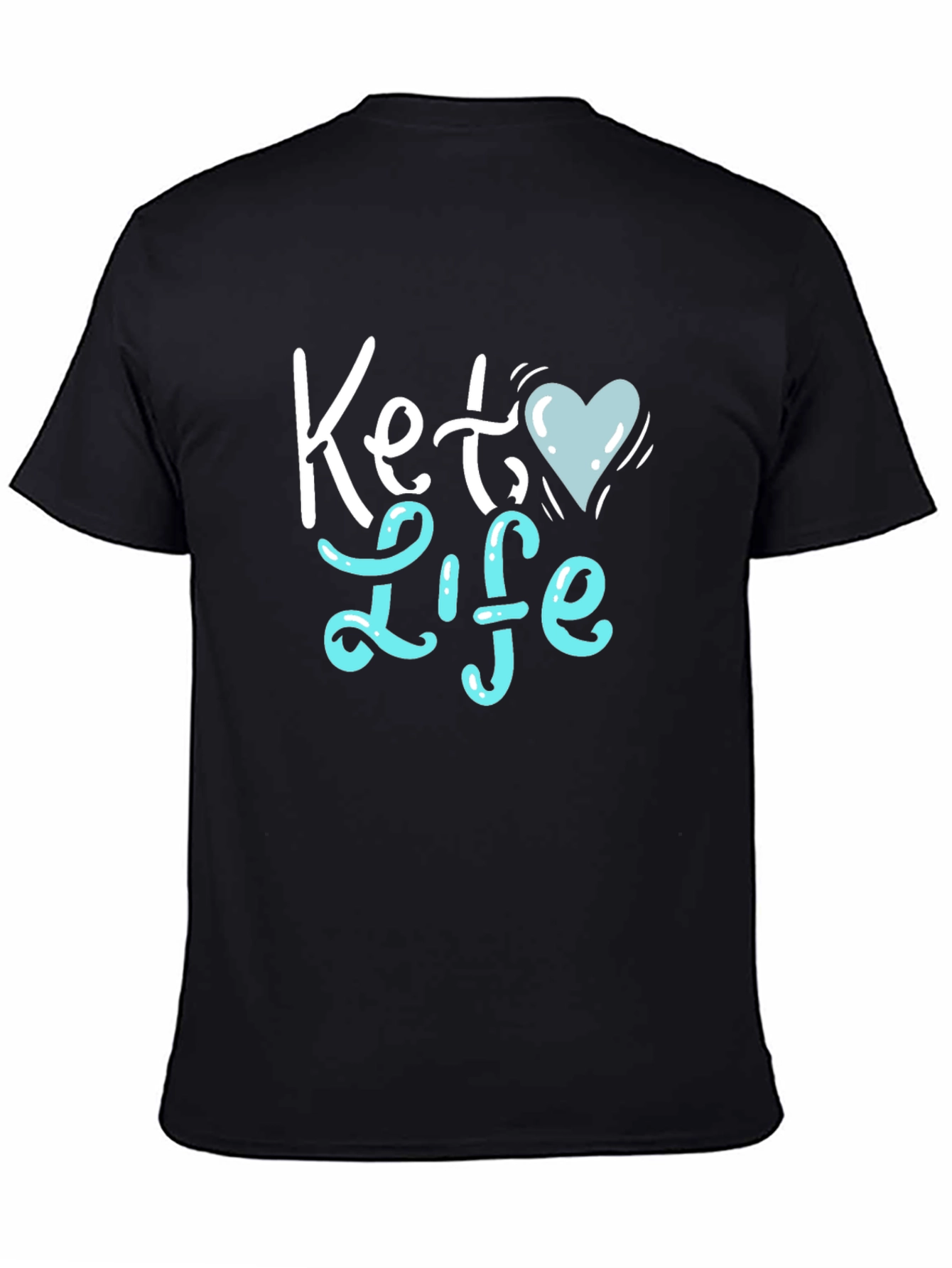 Keto Life Graphic Tee - Black Unisex T-Shirt