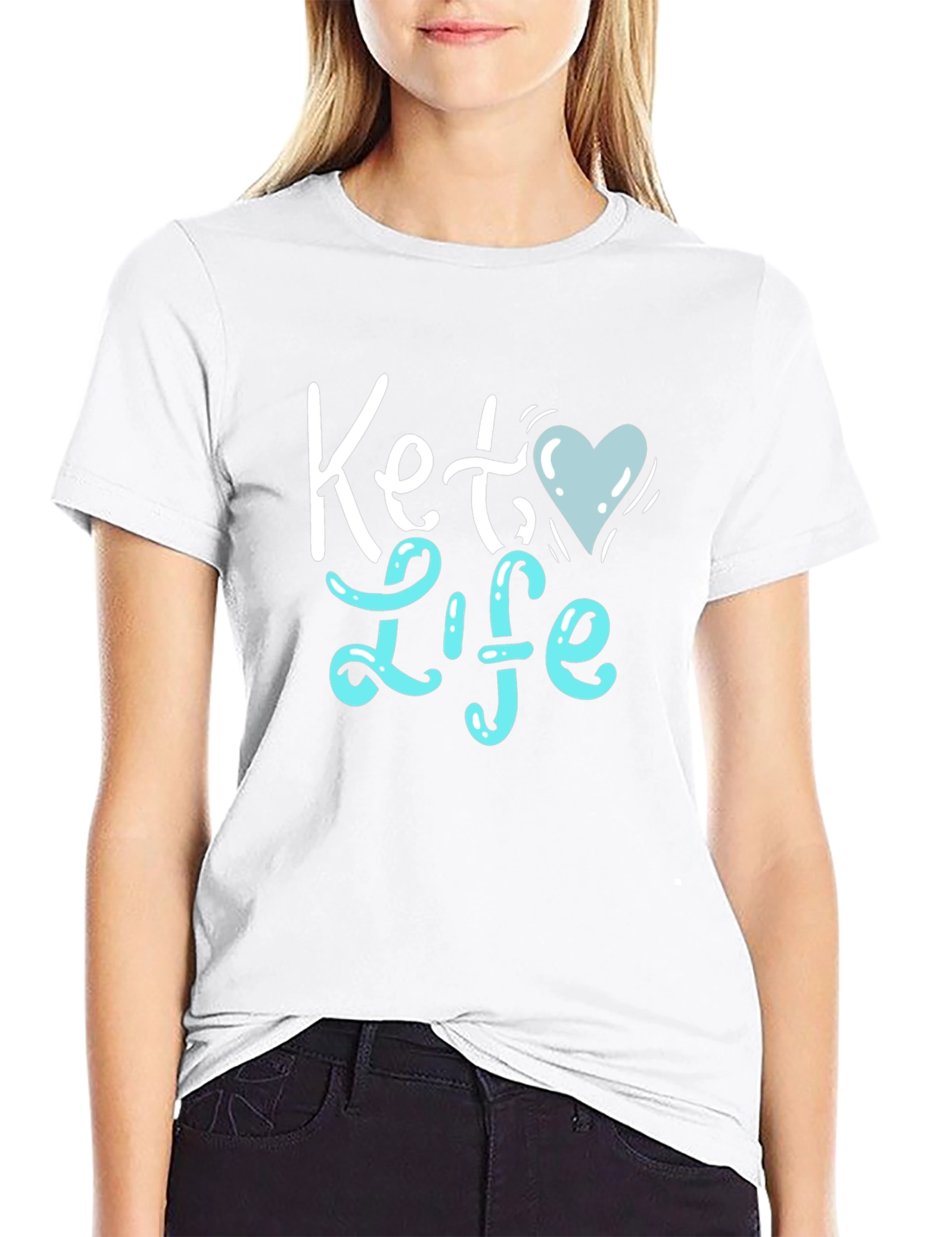 Keto Life Graphic Tee - Black Unisex T-Shirt