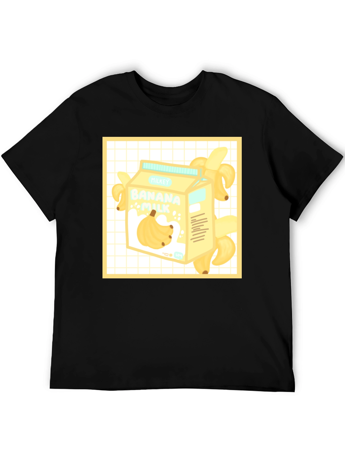 Banana Milk T-Shirt - Kawaii Style