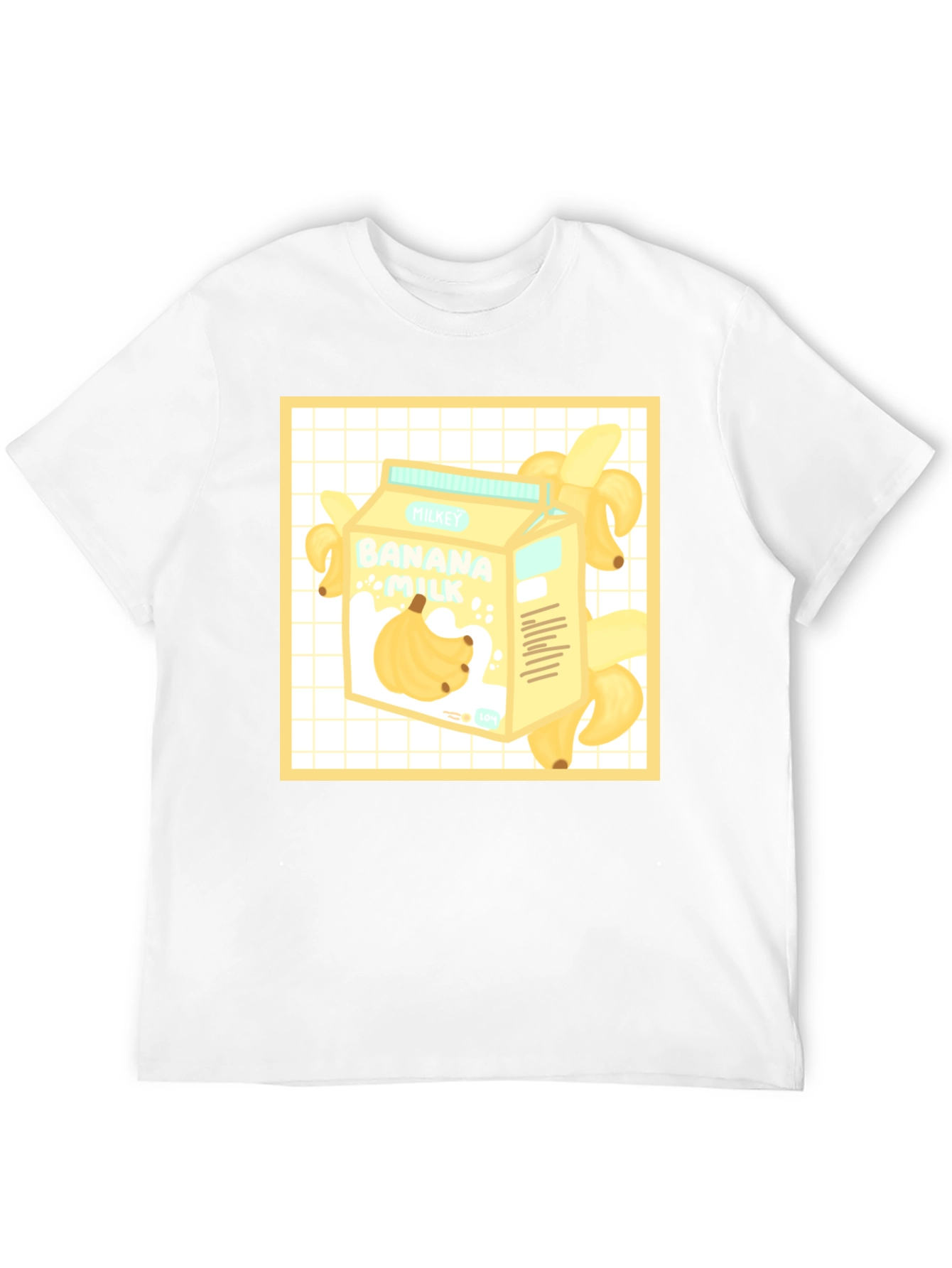 Banana Milk T-Shirt - Kawaii Style
