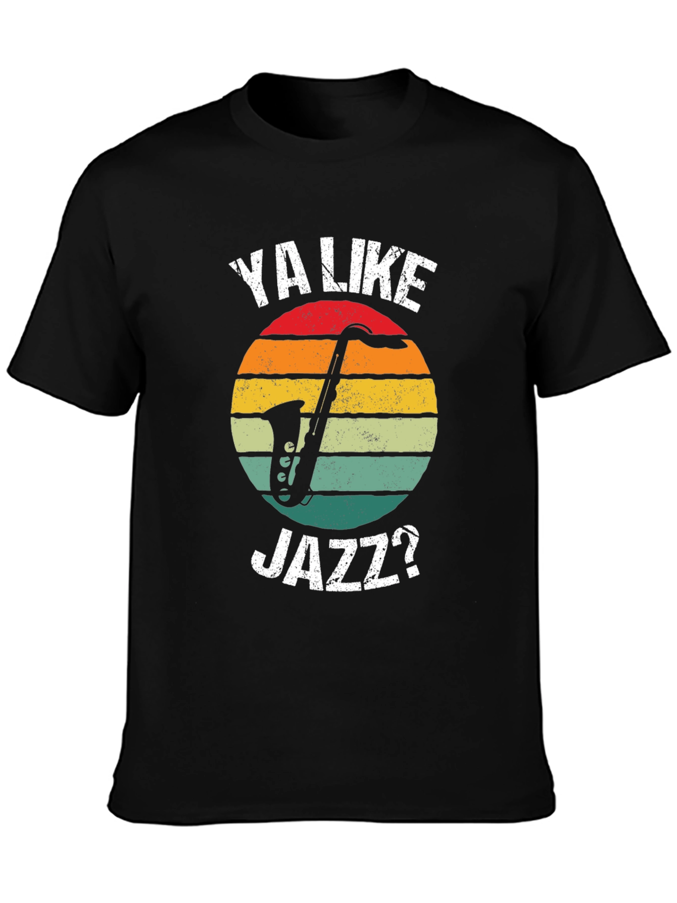 Ya Like Jazz Retro T-Shirt - Unique Musical Design