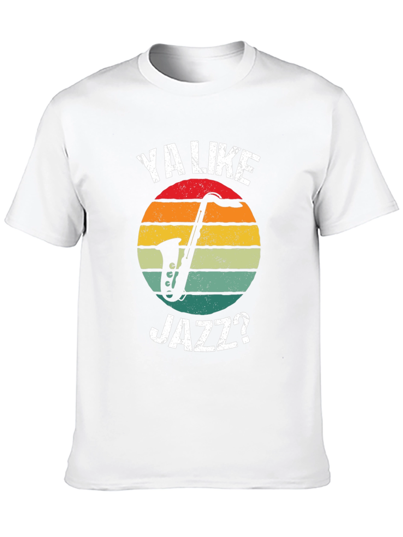 Ya Like Jazz Retro T-Shirt - Unique Musical Design