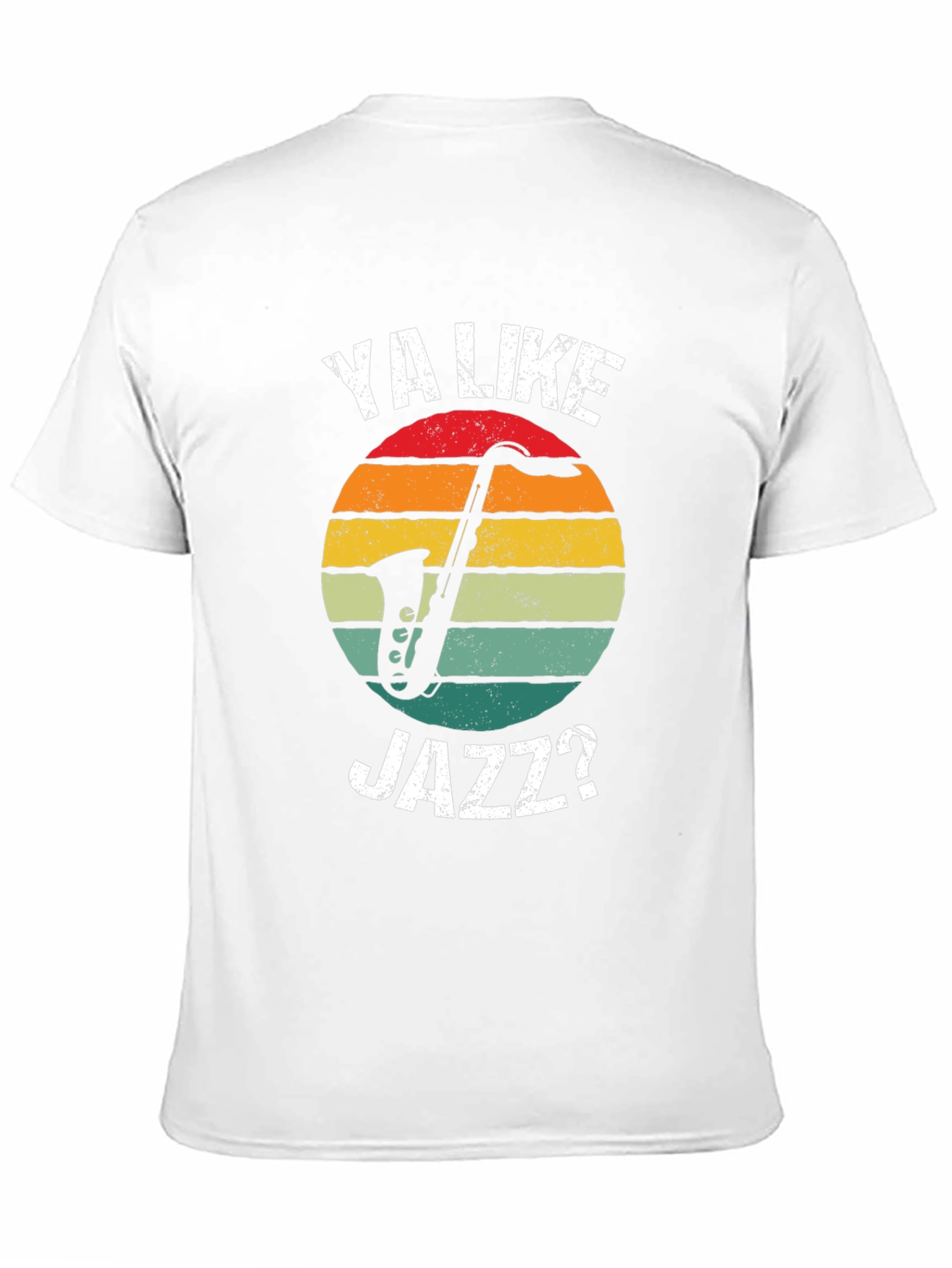 Ya Like Jazz Retro T-Shirt - Unique Musical Design