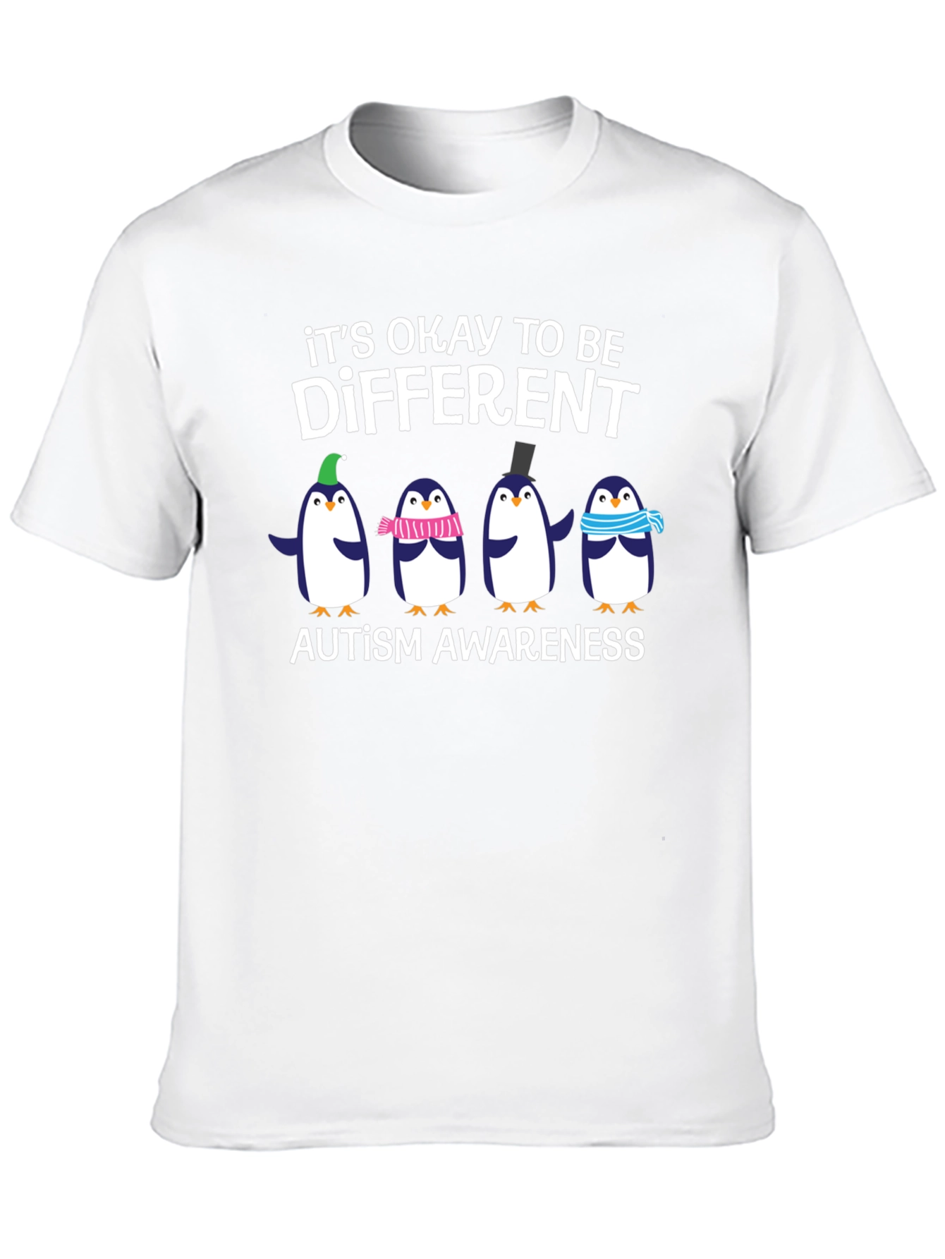 Autism Awareness Penguins T-Shirt