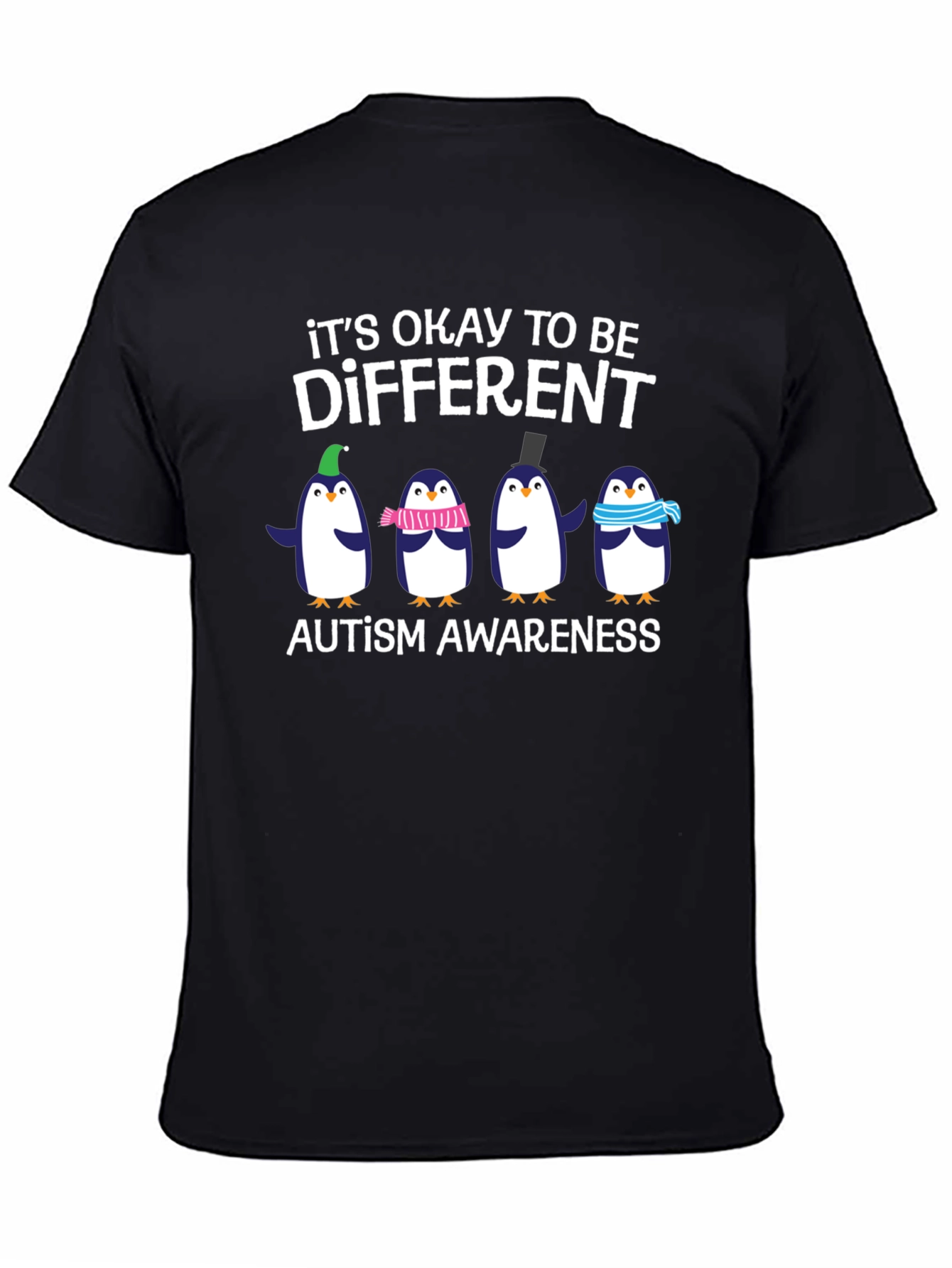 Autism Awareness Penguins T-Shirt
