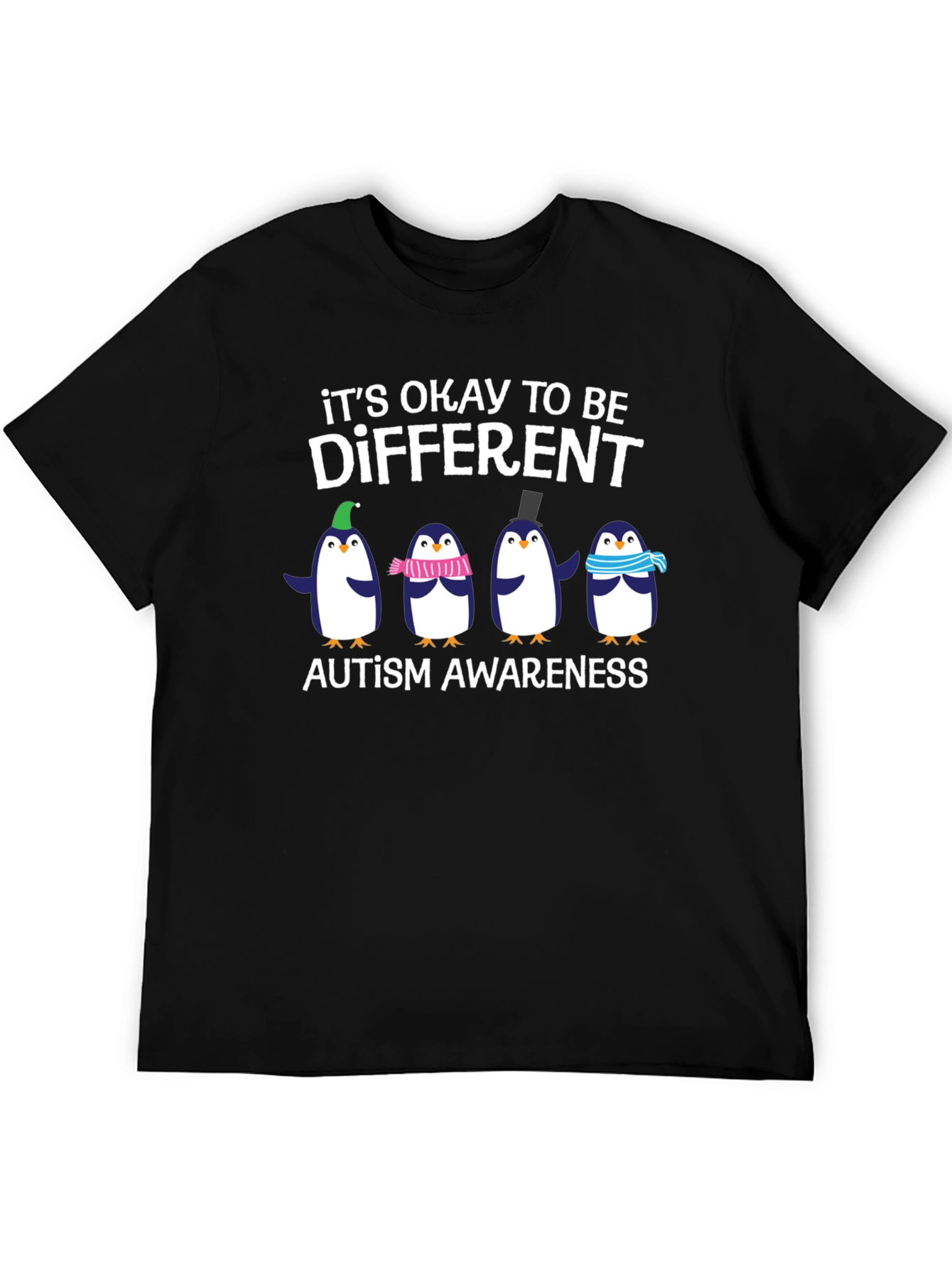 Autism Awareness Penguins T-Shirt