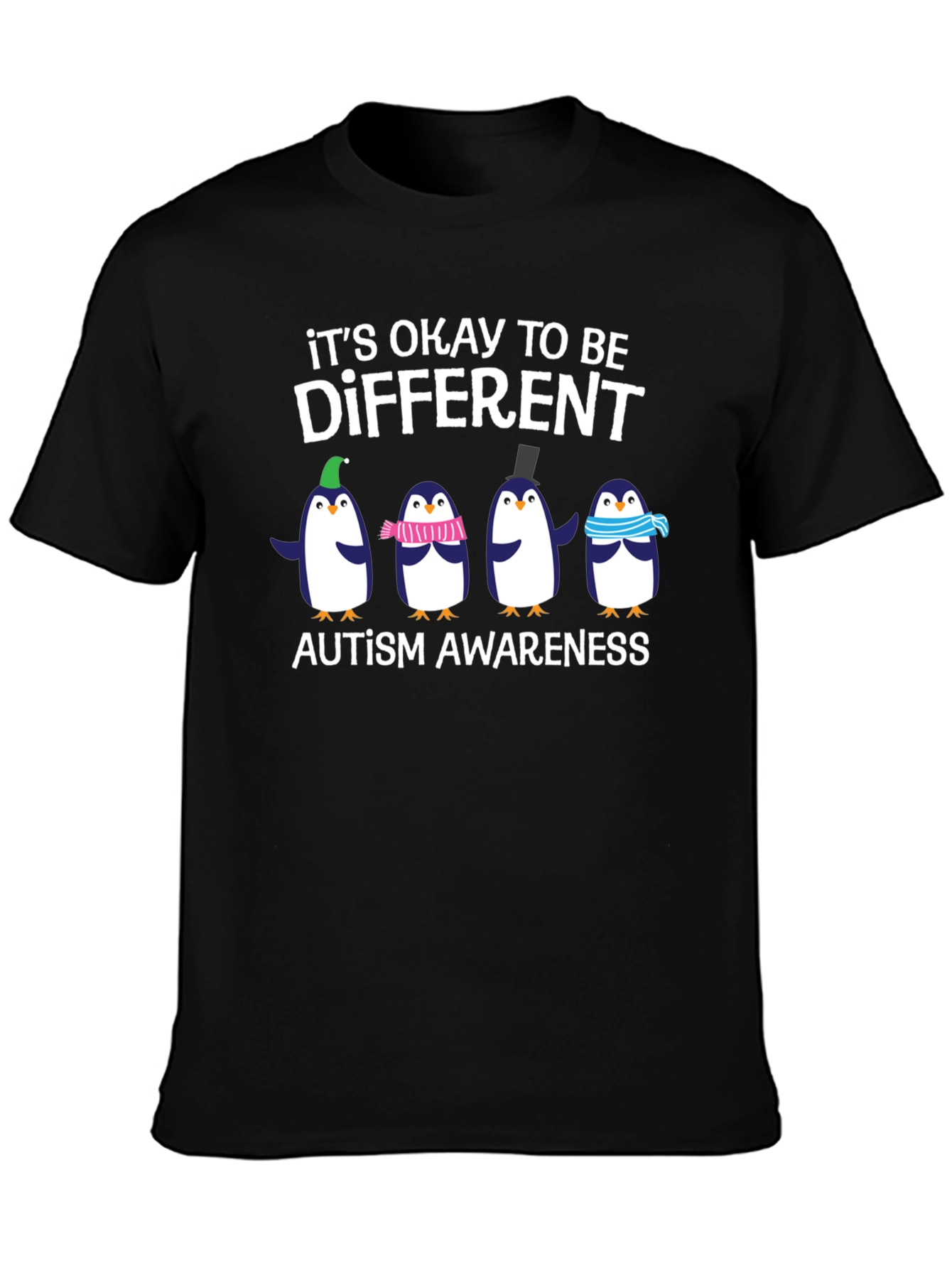 Autism Awareness Penguins T-Shirt