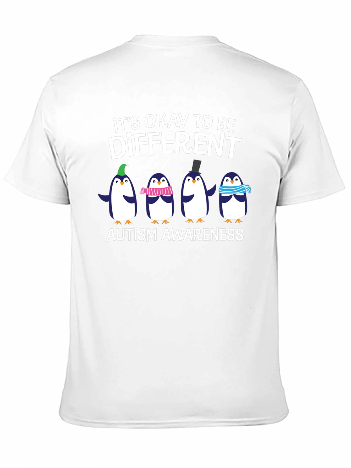 Autism Awareness Penguins T-Shirt