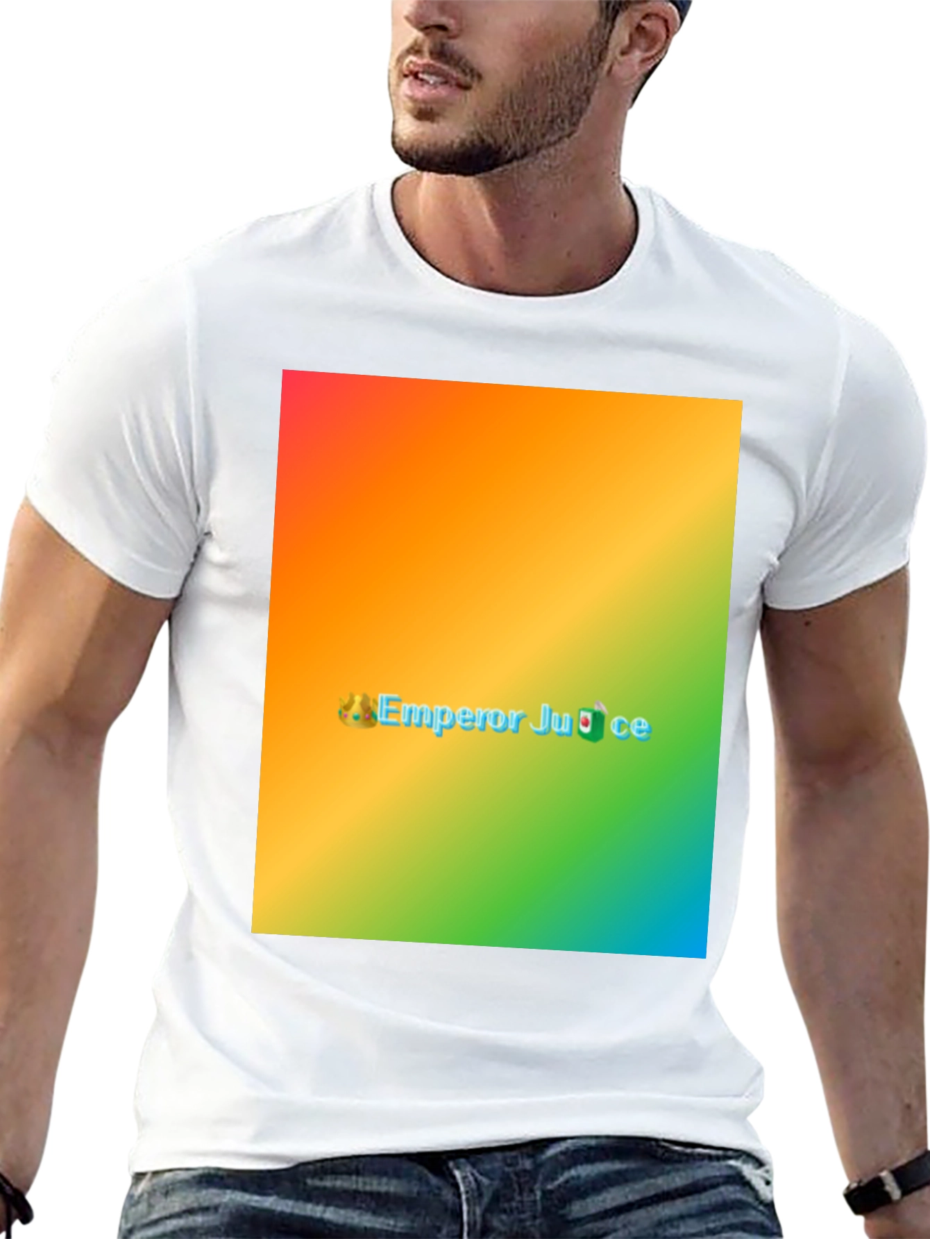 Emperor Juice Rainbow T-Shirt - Novelty Graphic Tee