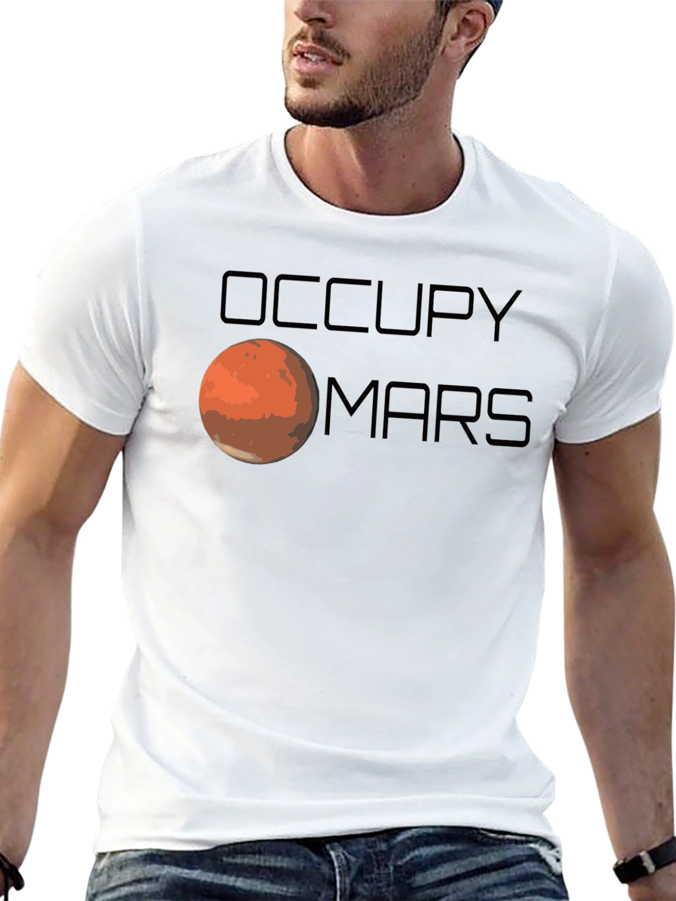 Occupy Mars Graphic T-Shirt