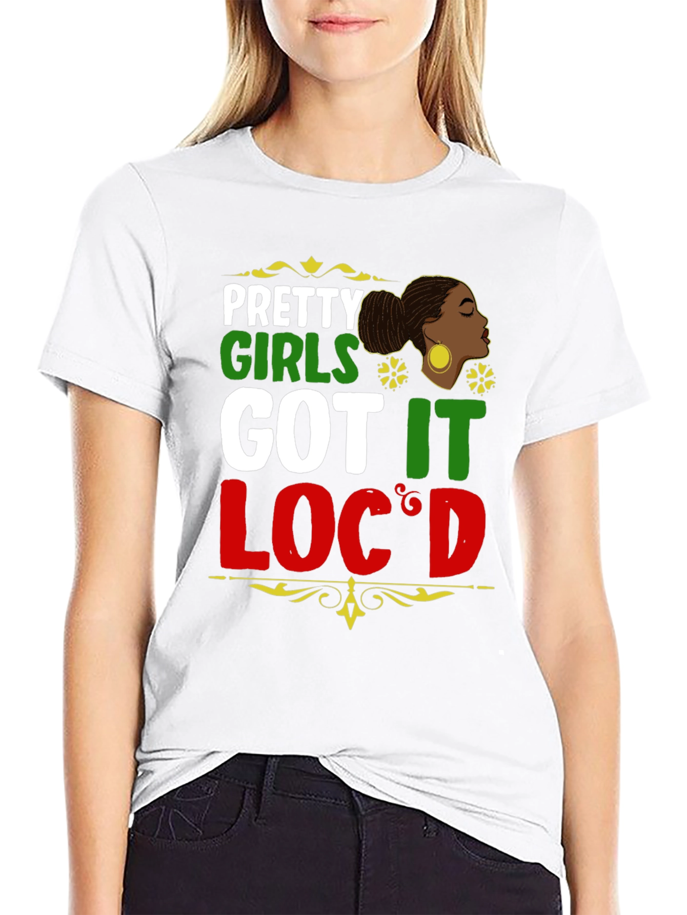 Pretty Girls Got It Locd Black T-Shirt