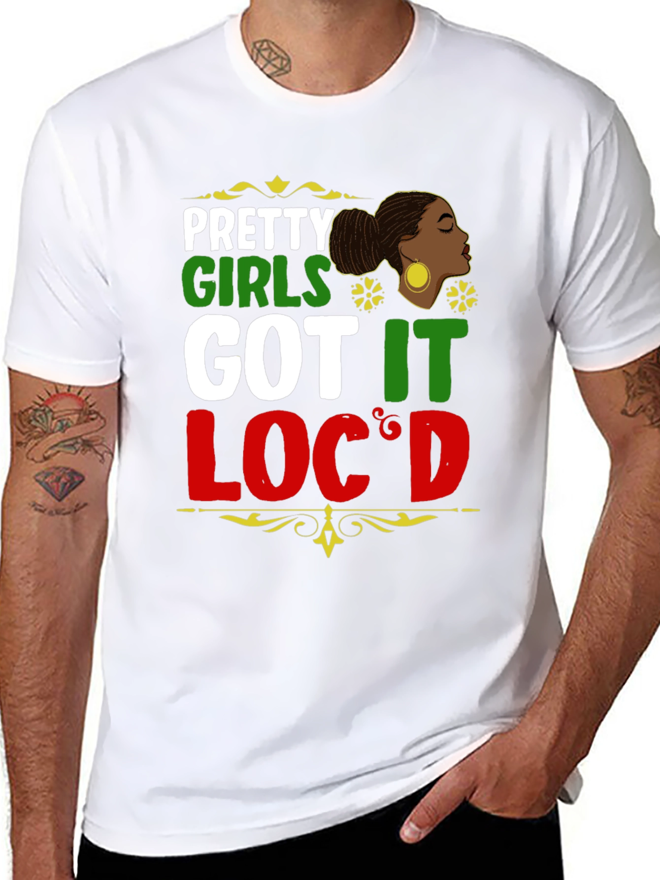 Pretty Girls Got It Locd Black T-Shirt