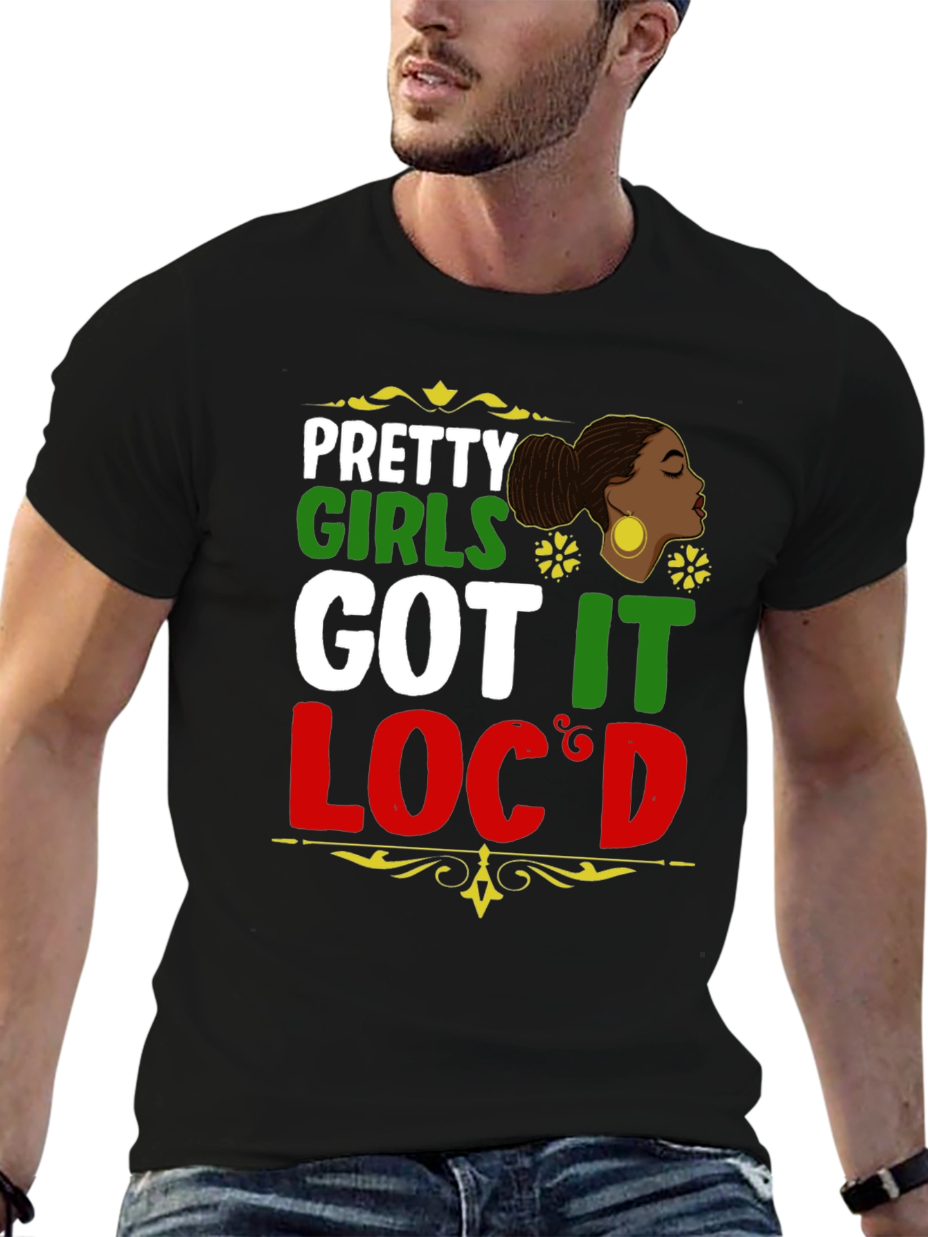 Pretty Girls Got It Locd Black T-Shirt