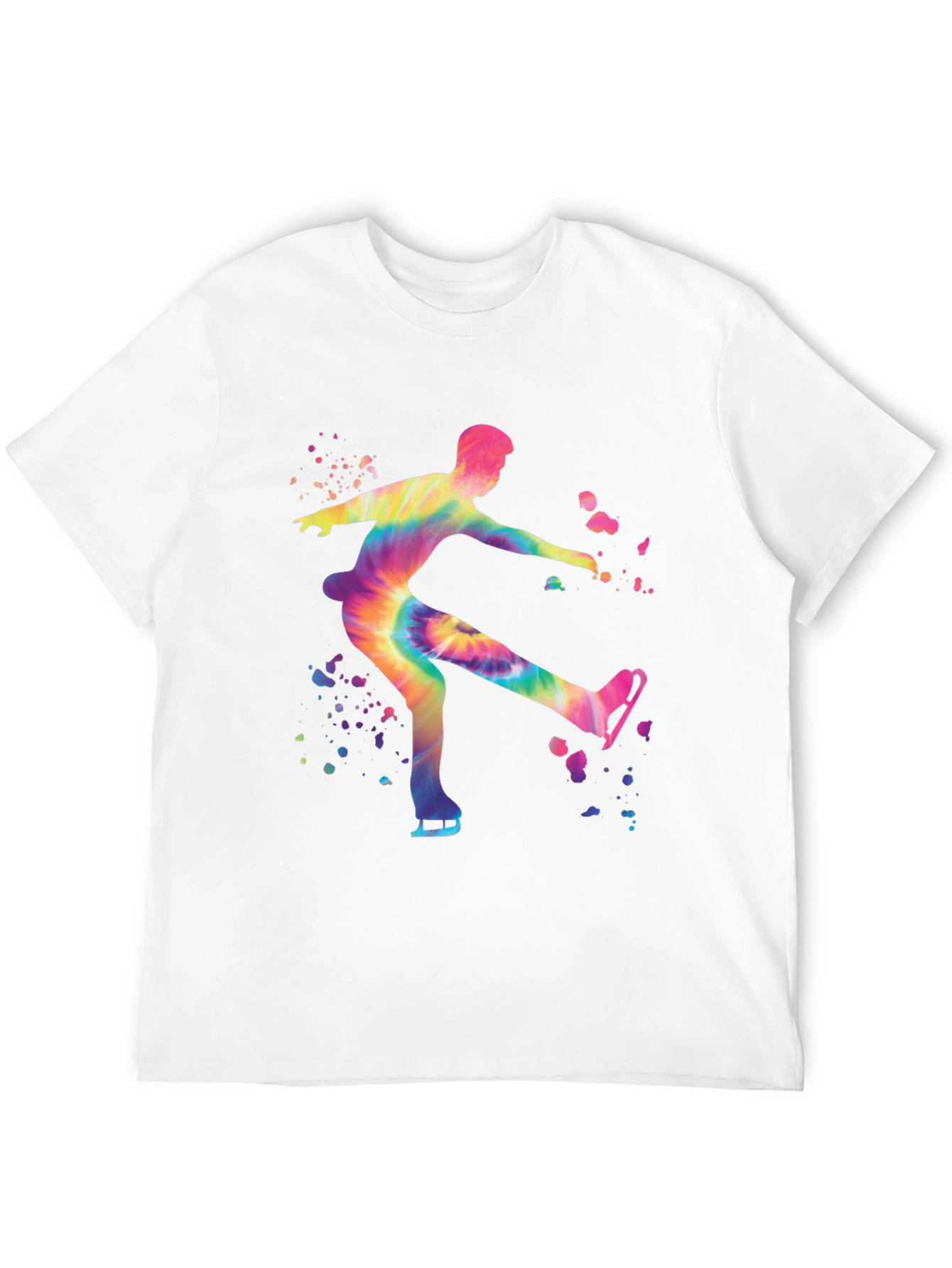Tie-Dye Ice Skater Graphic Tee