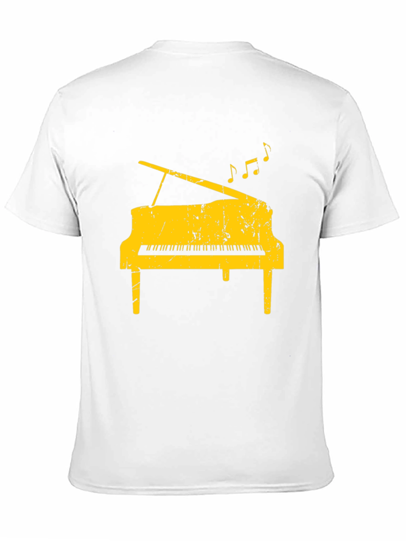 Piano Graphic T-Shirt - Music Lover Tee