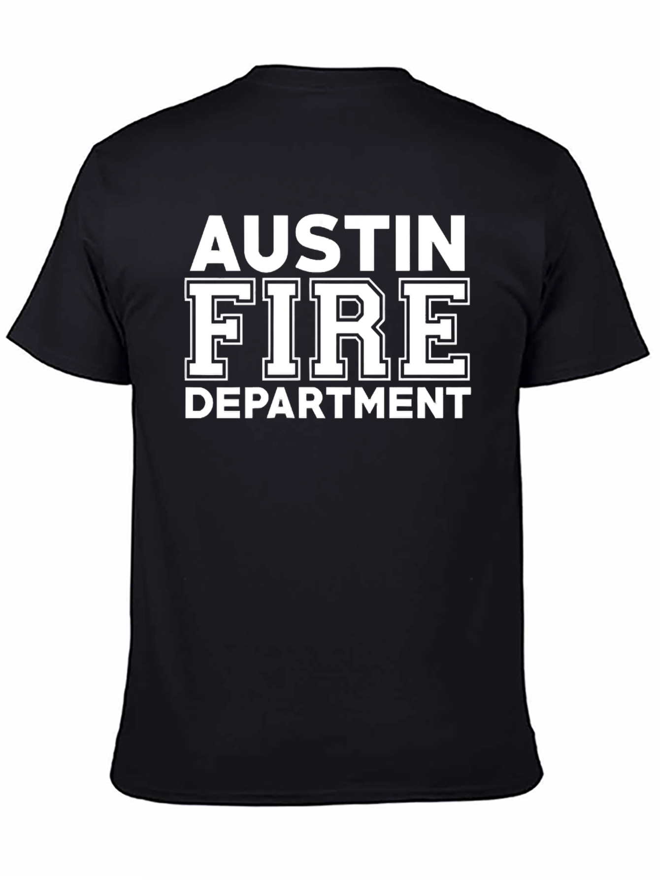 Austin Fire Department Black T-Shirt