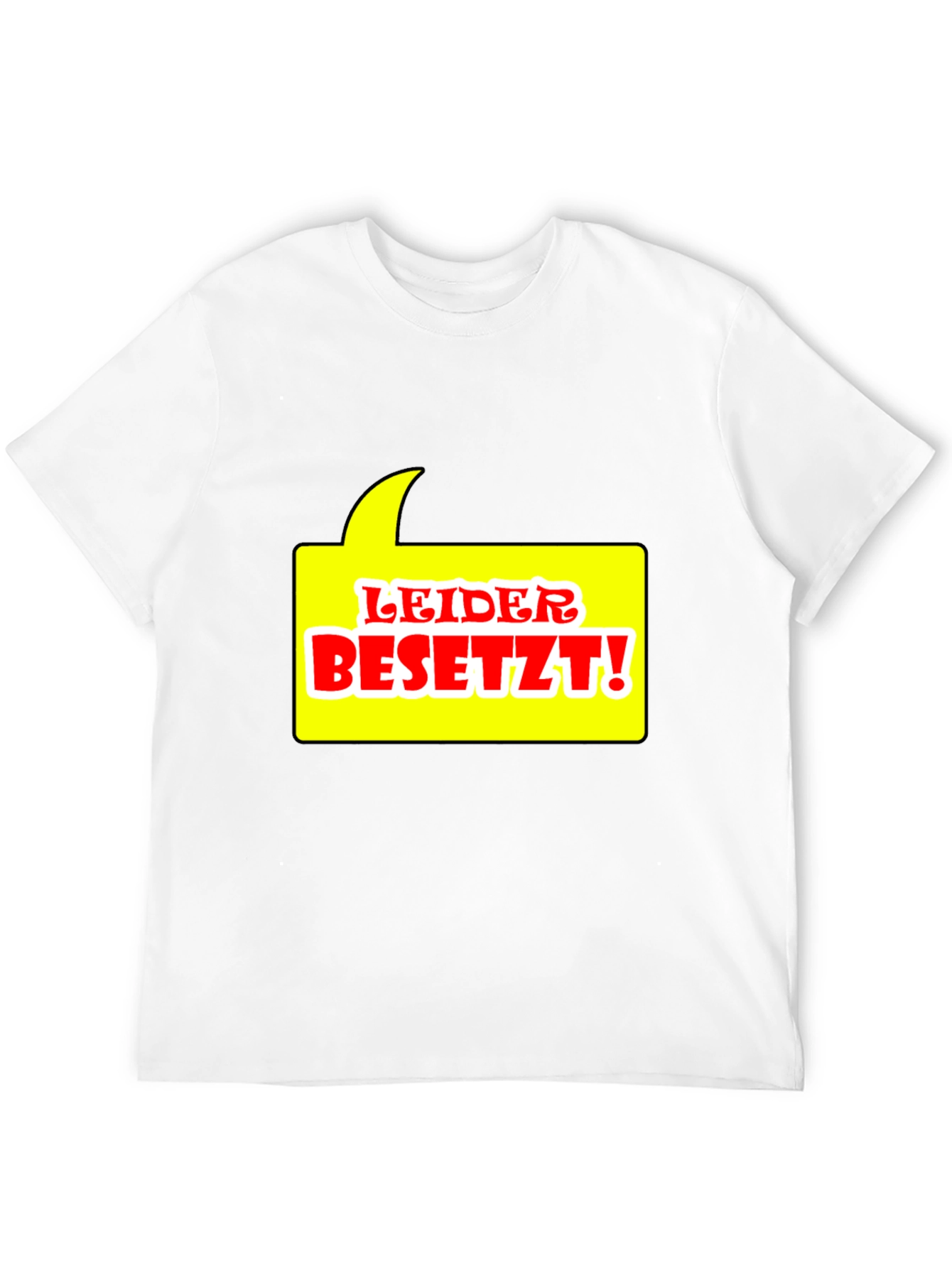 Leider Besetzt! Graphic Tee - Black