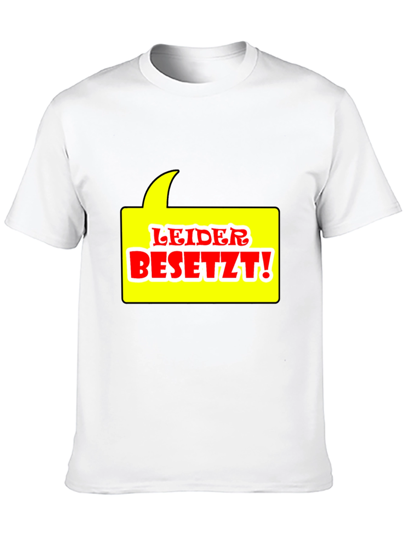 Leider Besetzt! Graphic Tee - Black