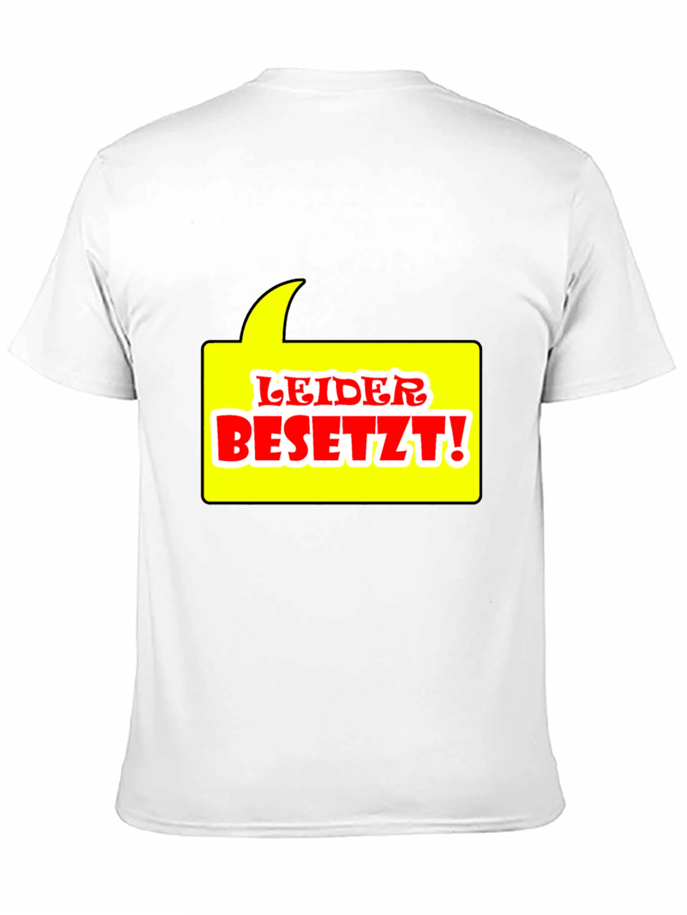 Leider Besetzt! Graphic Tee - Black