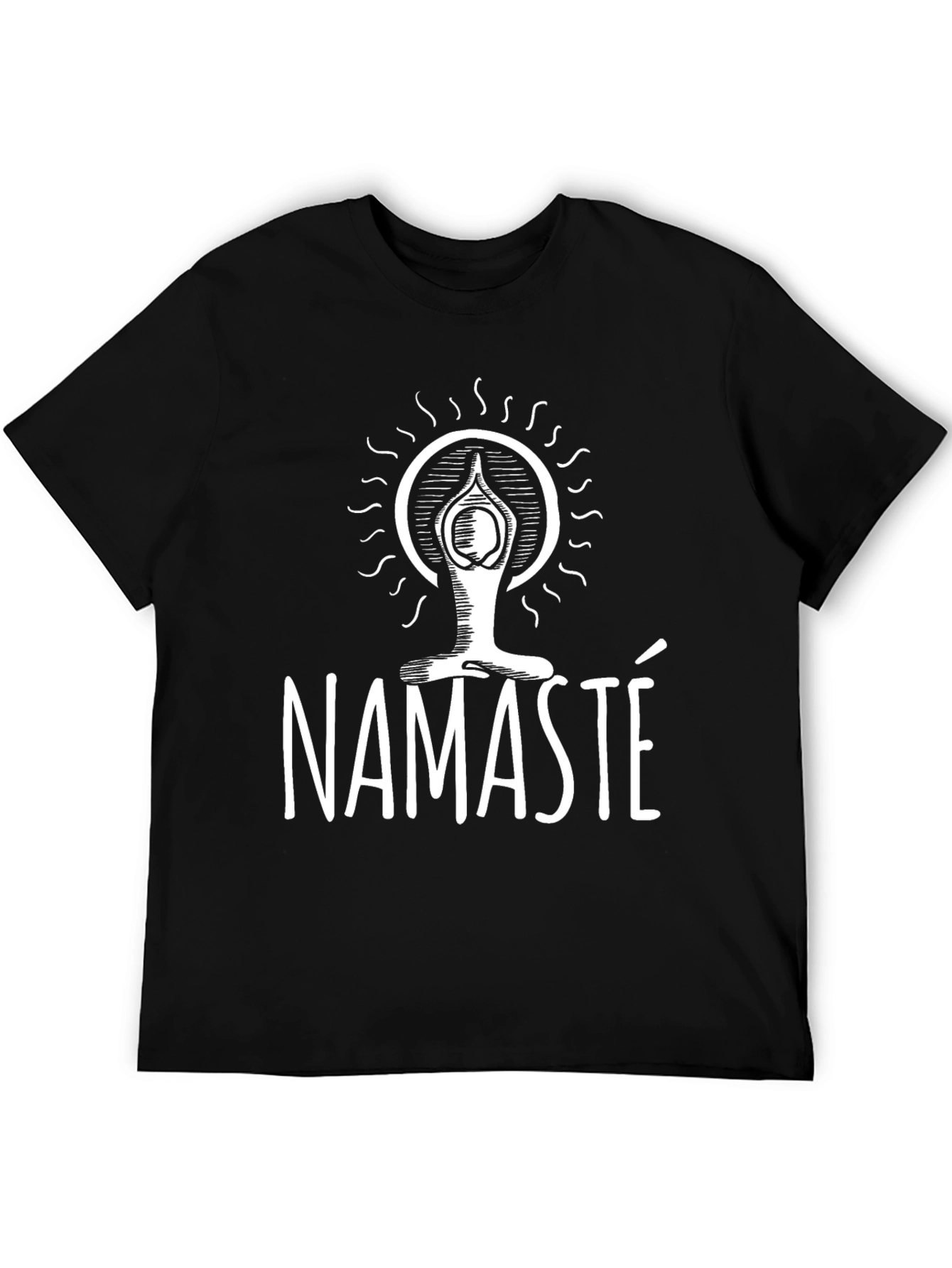 Namaste Yoga Meditation T-Shirt - Relaxed Fit