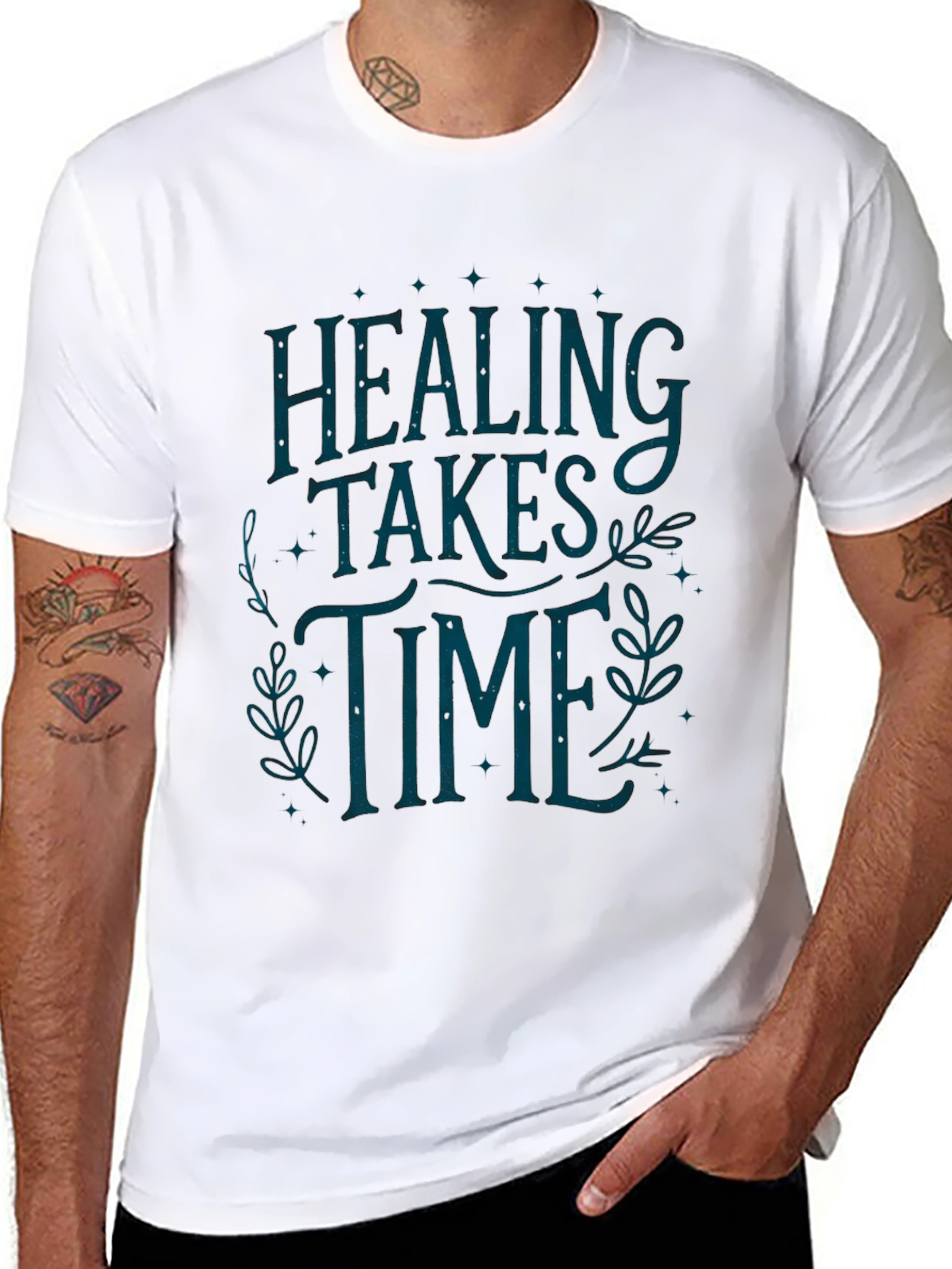 Healing Takes Time Graphic T-Shirt