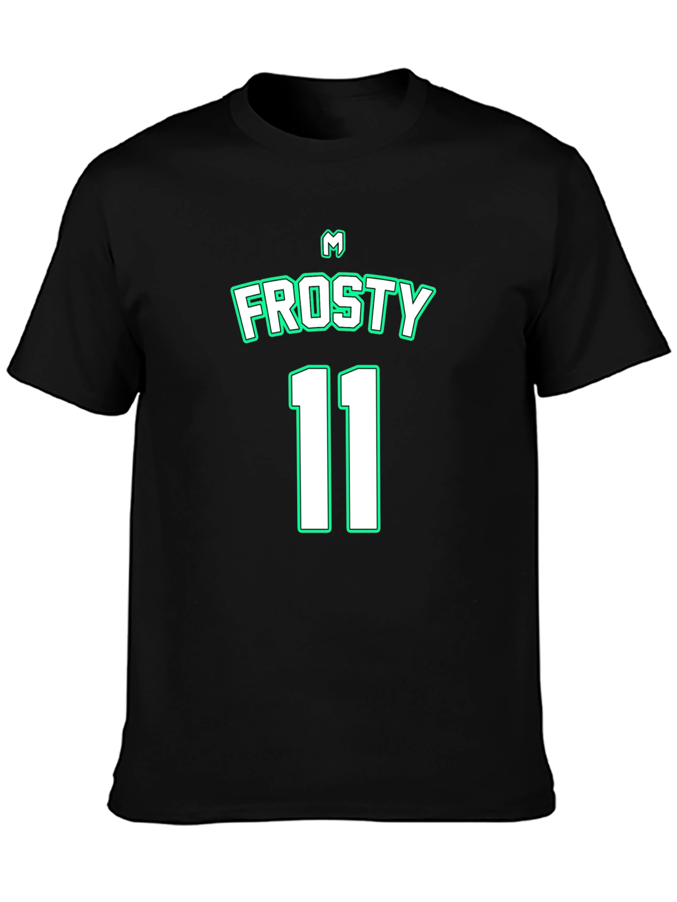 Frosty 11 Black T-Shirt