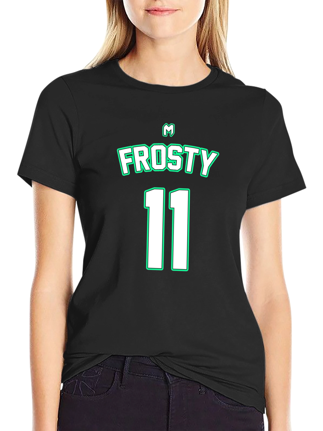 Frosty 11 Black T-Shirt