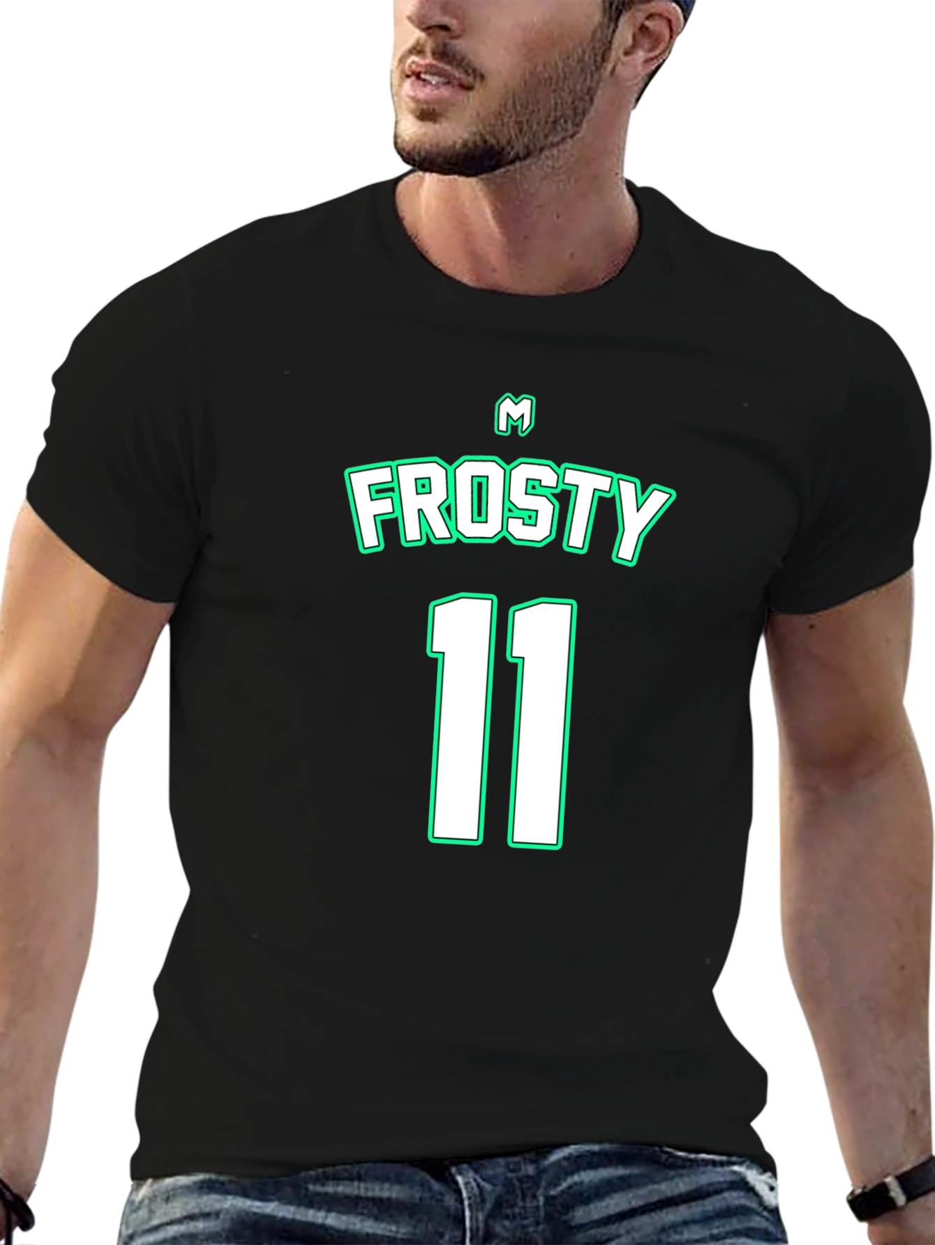 Frosty 11 Black T-Shirt
