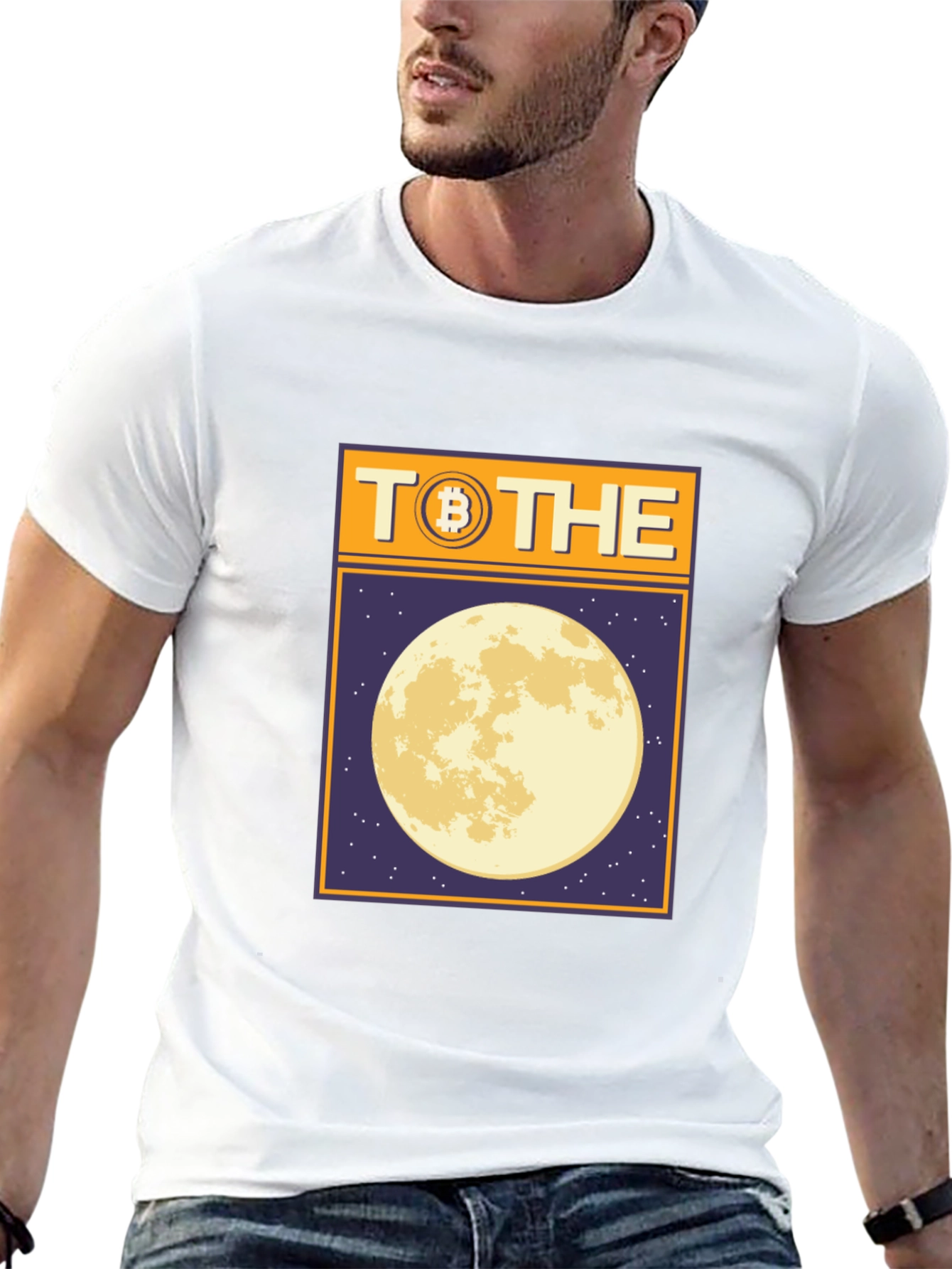 Bitcoin to the Moon T-Shirt