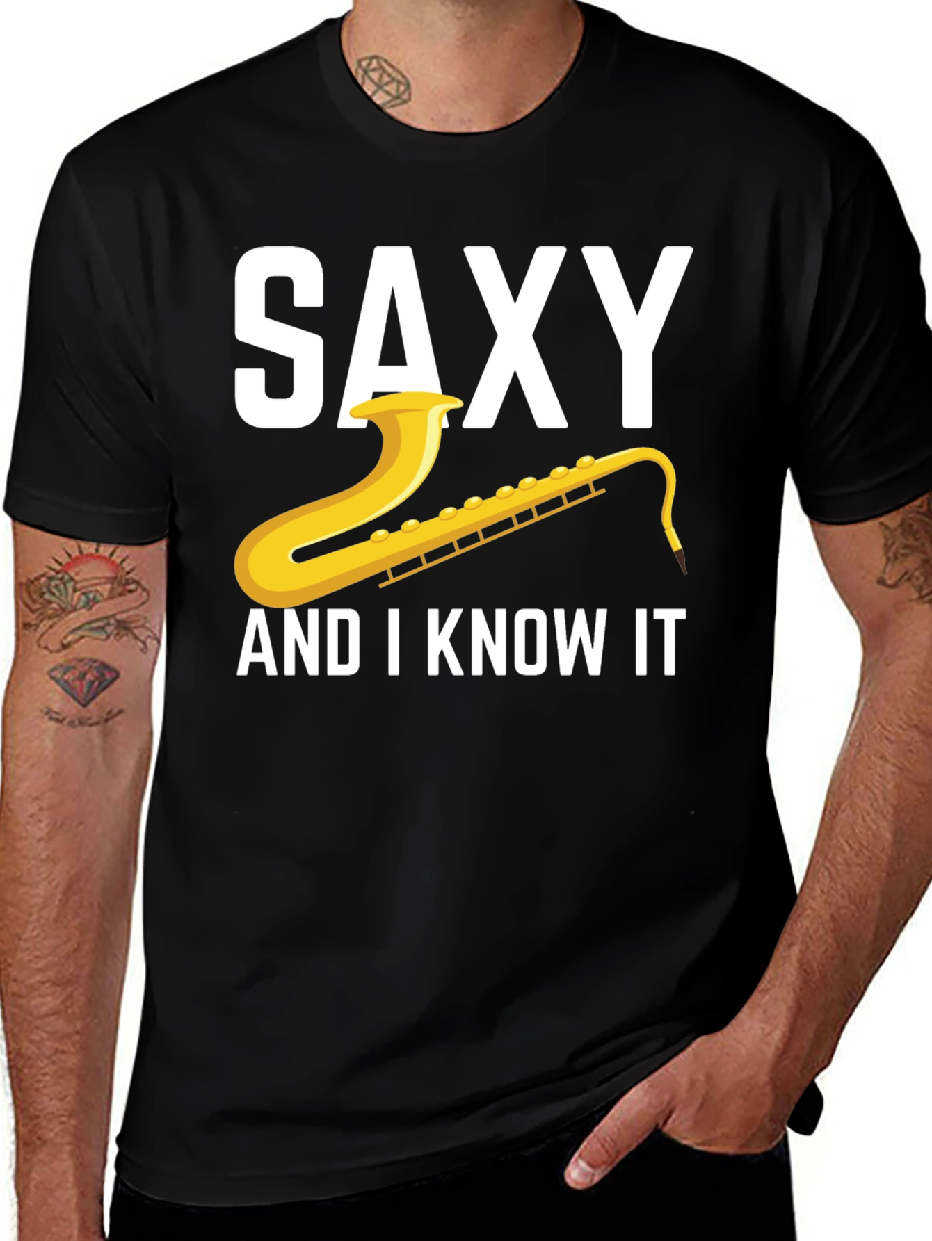 Saxy And I Know It T-Shirt