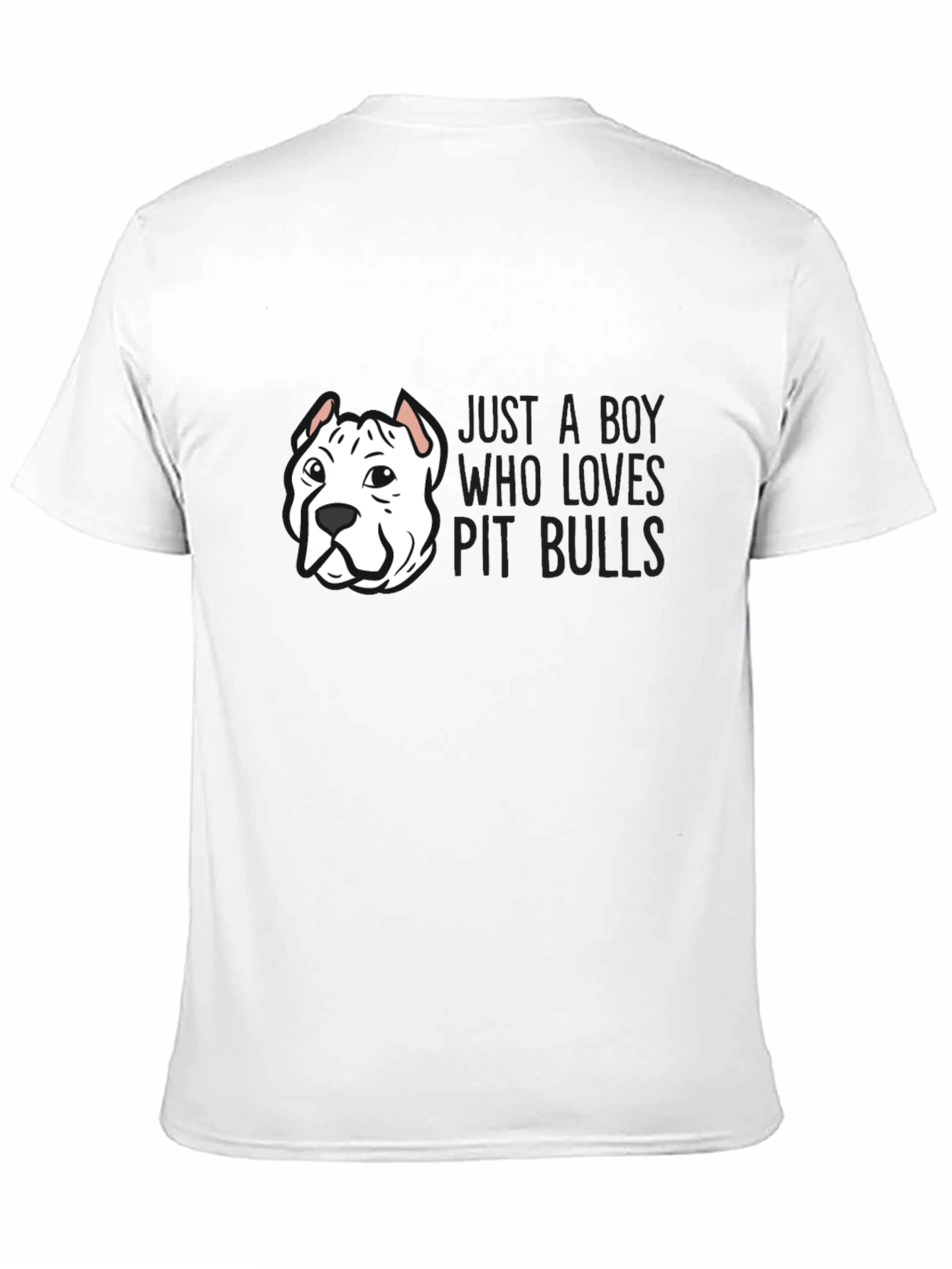 Just a Boy Who Loves Pit Bulls T-Shirt