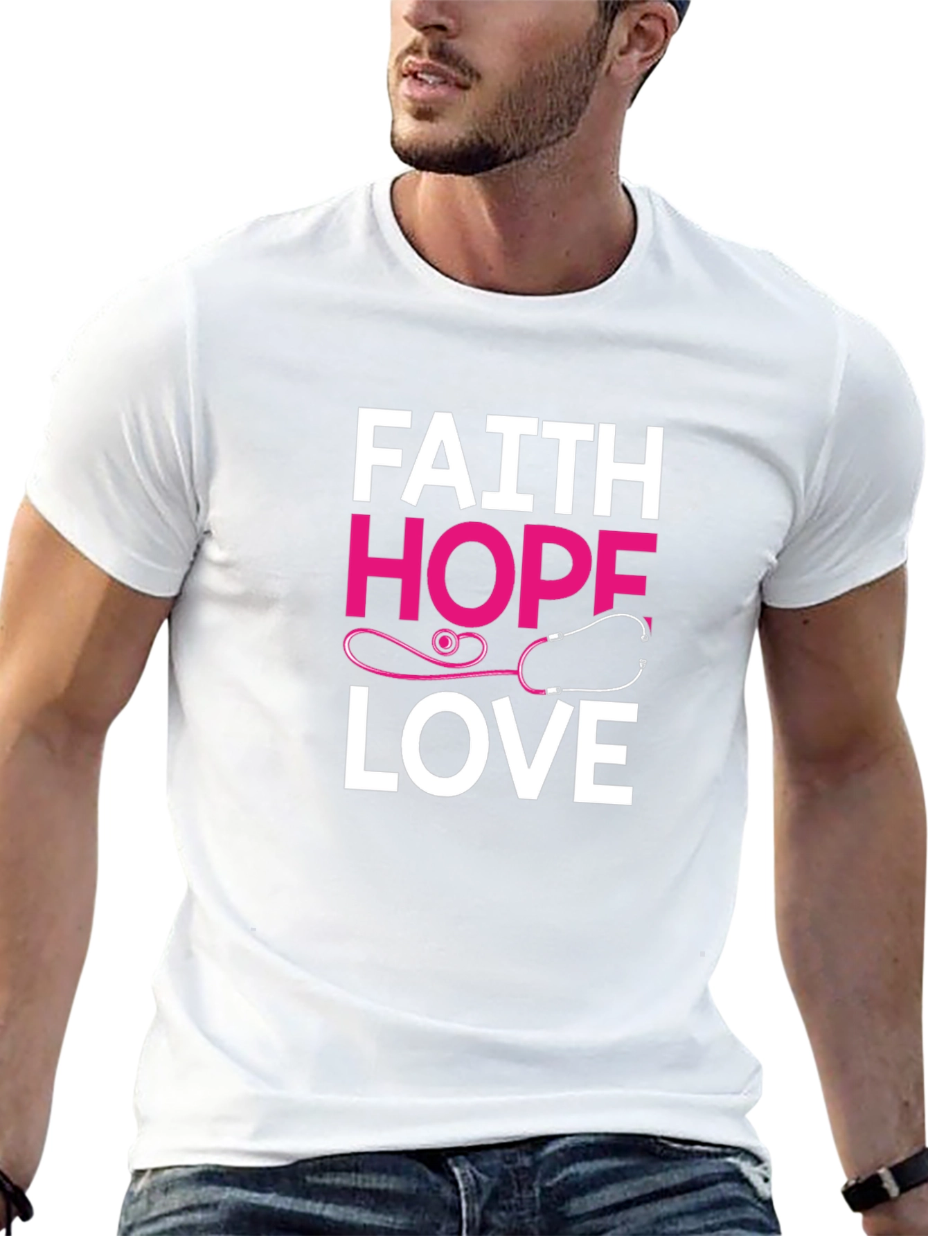 Faith Hope Love Graphic Tee