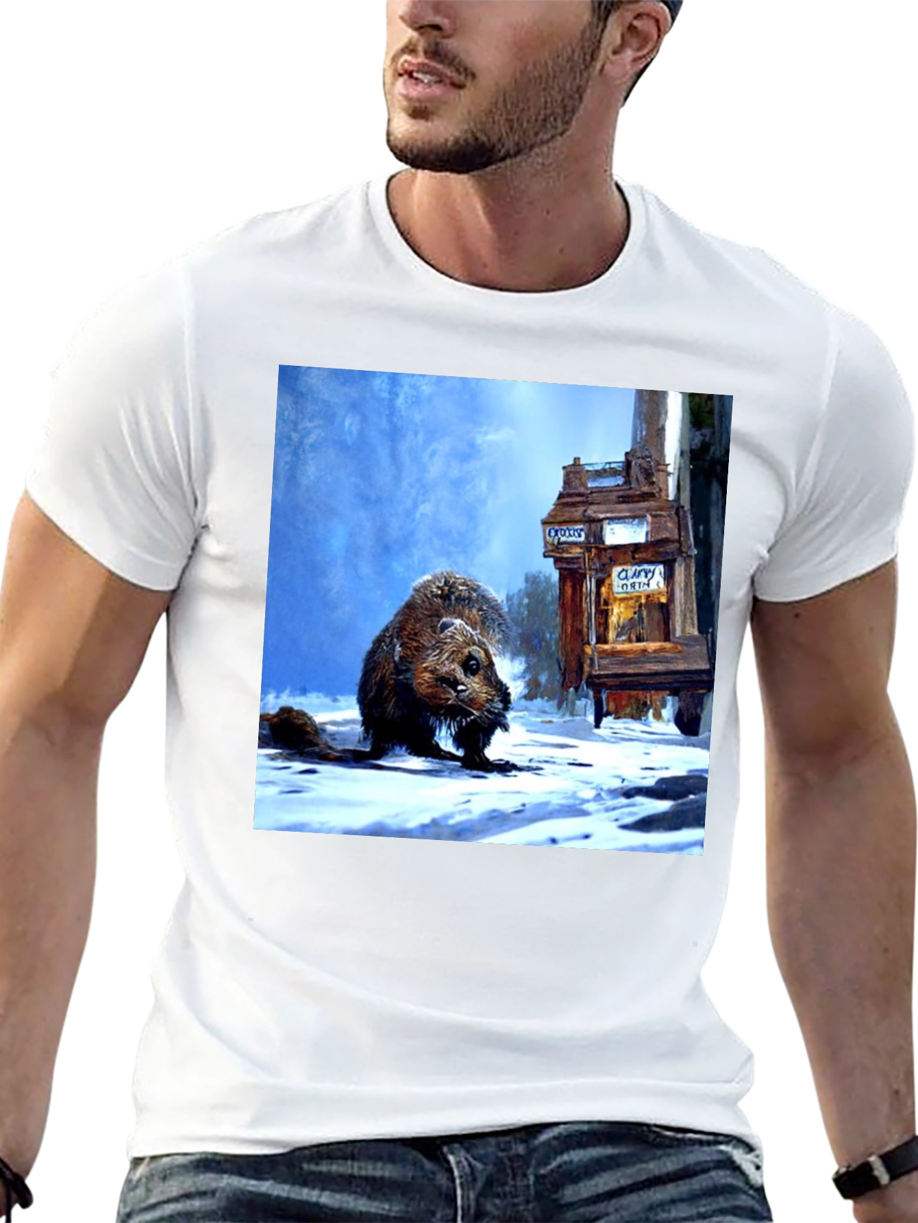 Groundhog Winter T-Shirt