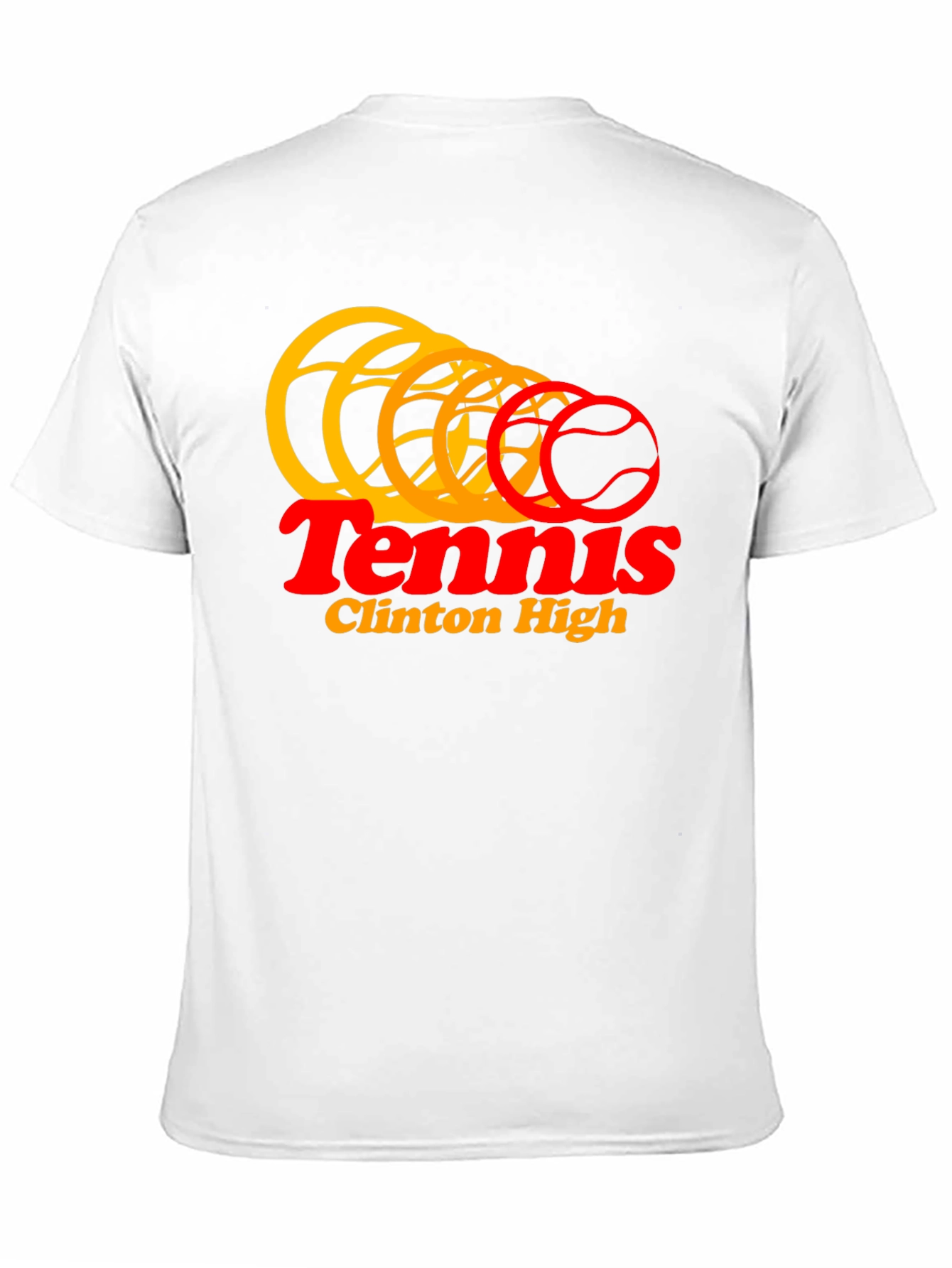 Tennis Clinton High Graphic T-Shirt