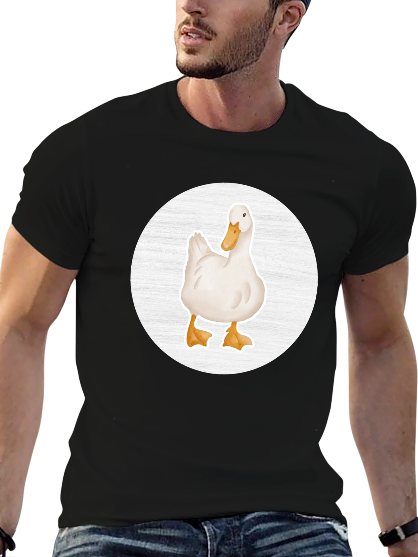 Duck Graphic Tee - Casual Comfort
