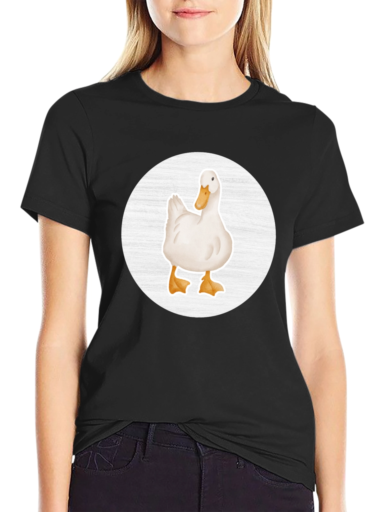 Duck Graphic Tee - Casual Comfort