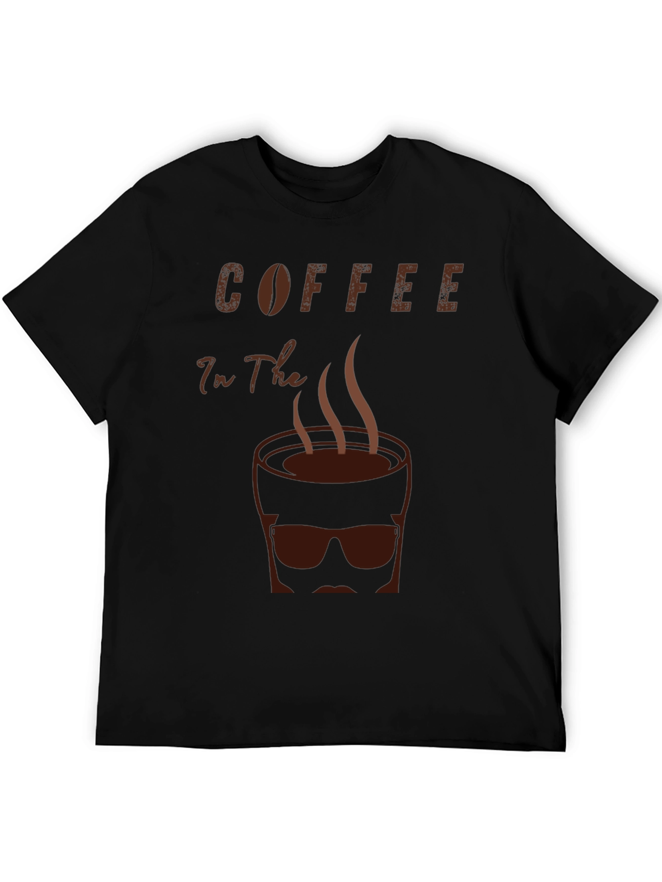 Coffee Graphic T-Shirt - Black Tee
