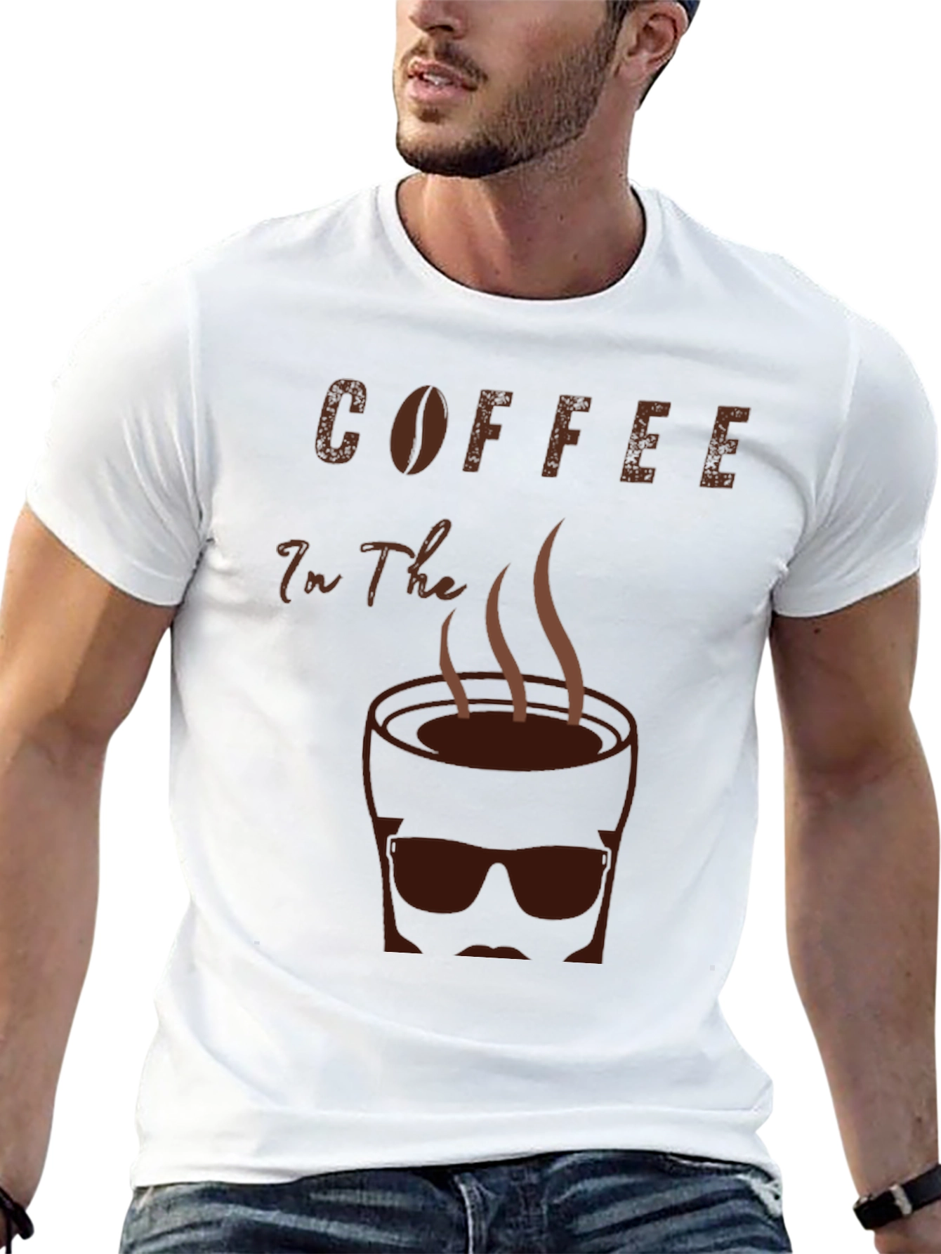 Coffee Graphic T-Shirt - Black Tee