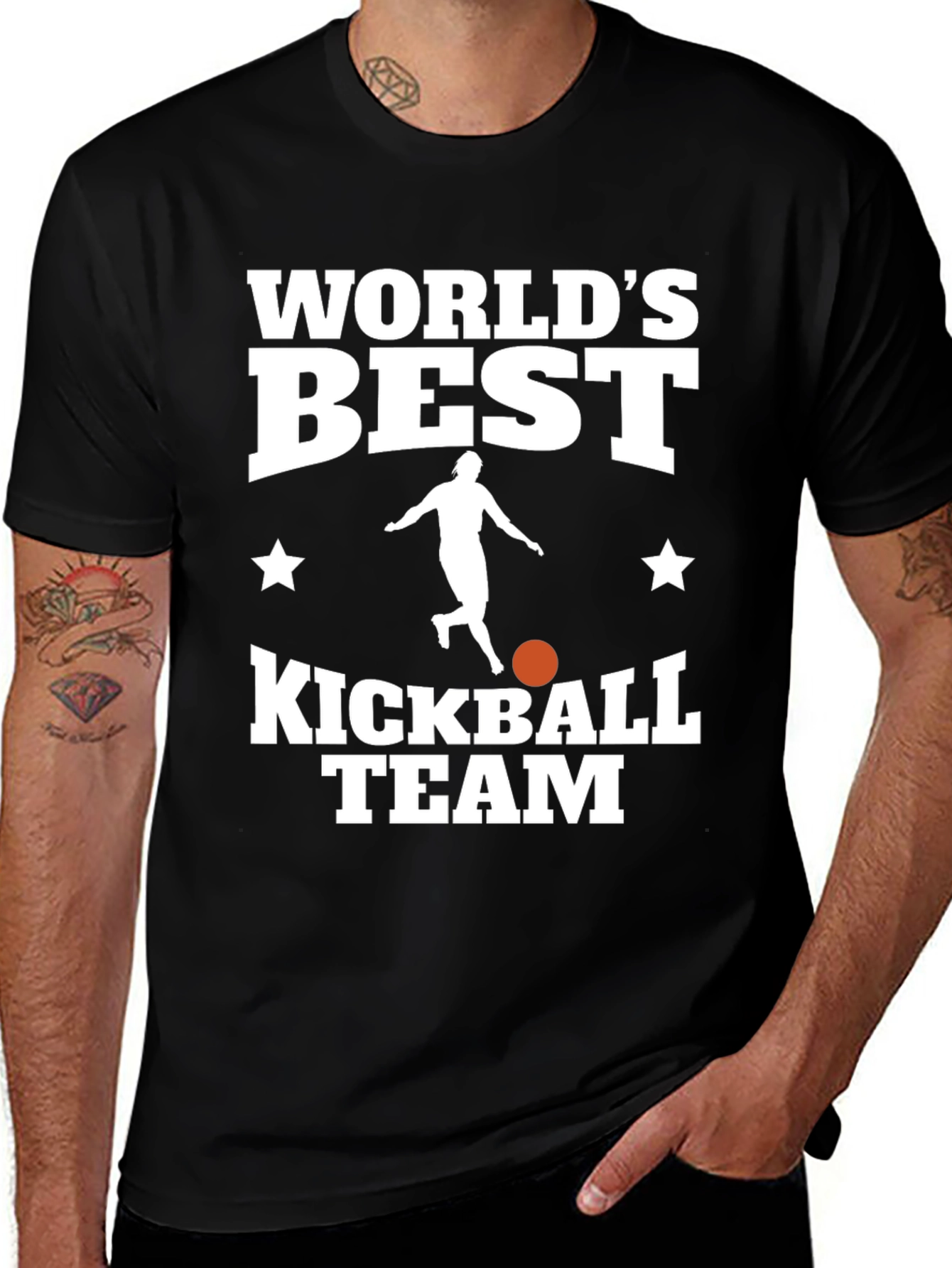Worlds Best Kickball Team T-Shirt