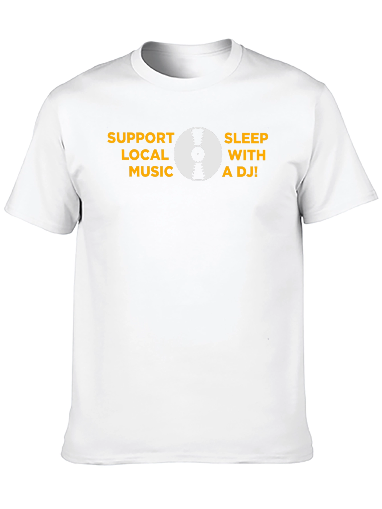 Support Local Music - Black Graphic T-Shirt