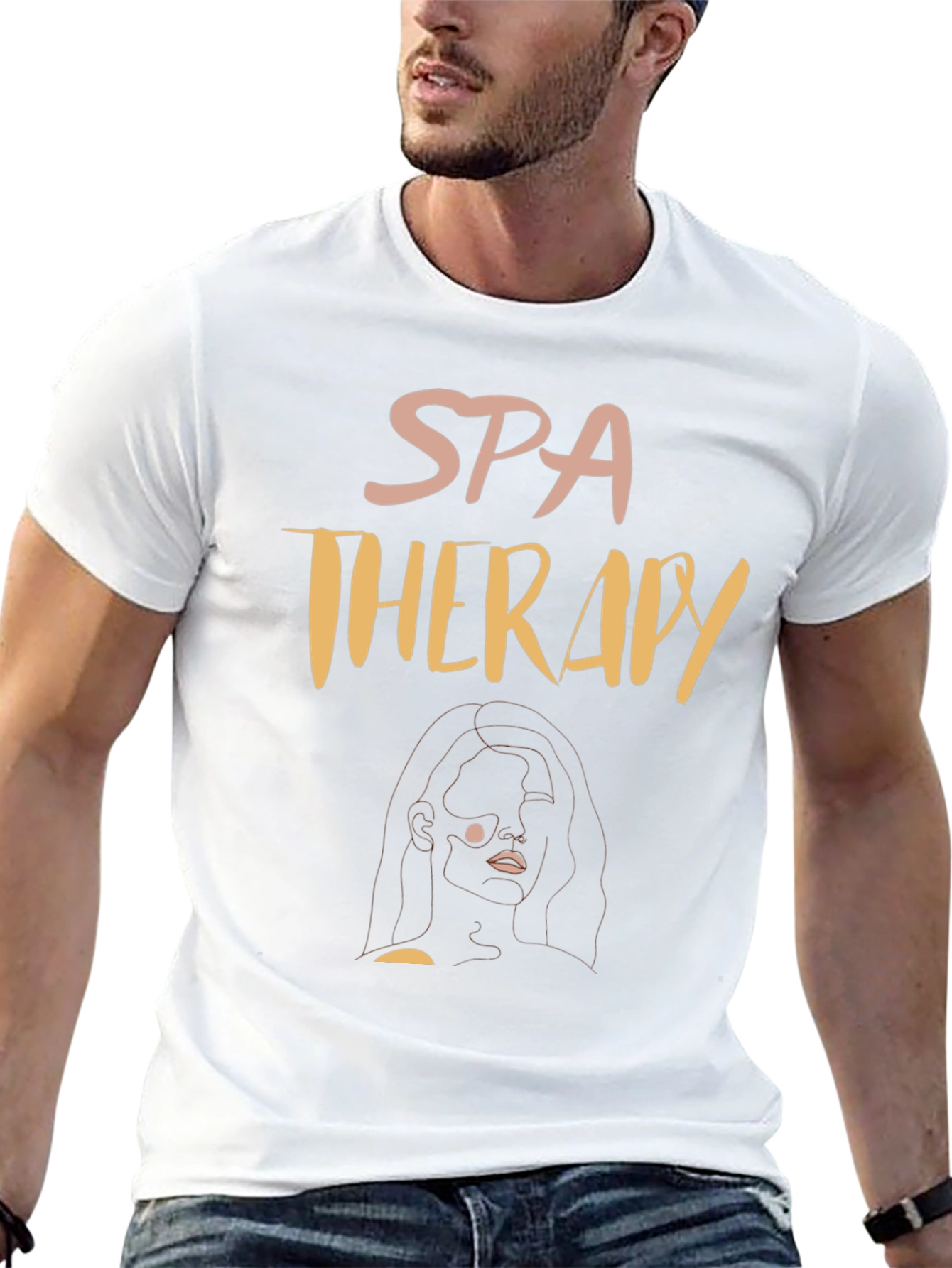 Spa Therapy Graphic Tee - Relax & Rejuvenate