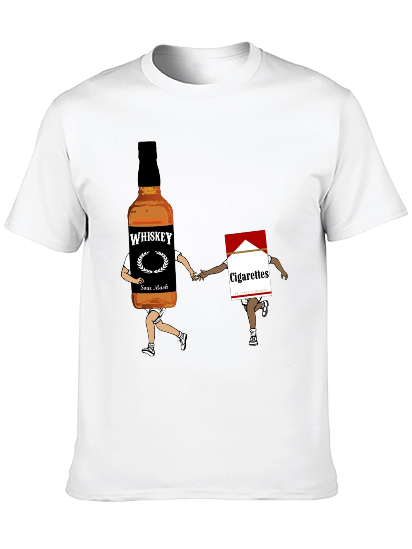 Whiskey & Cigarettes Graphic Tee