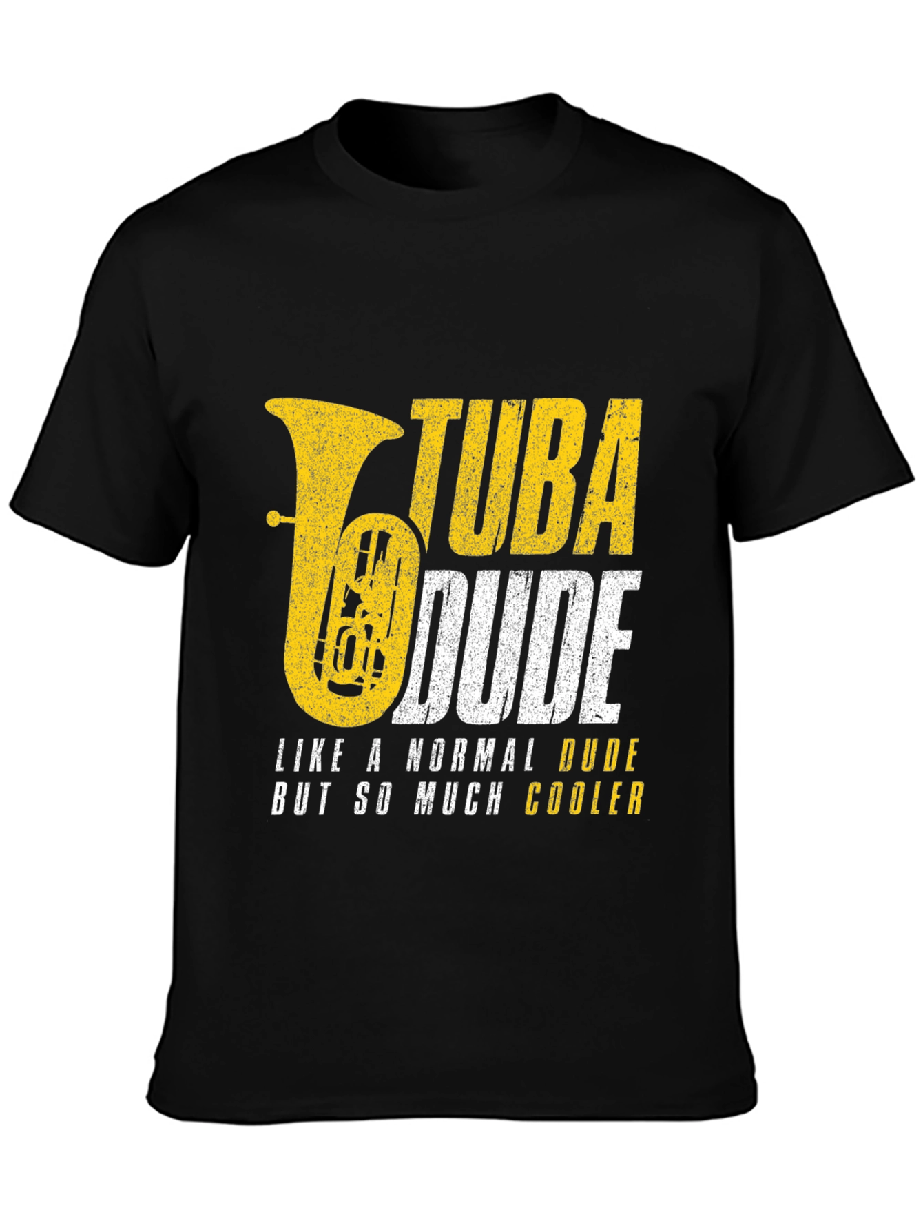 Tuba Dude T-Shirt - Musical Humor Tee