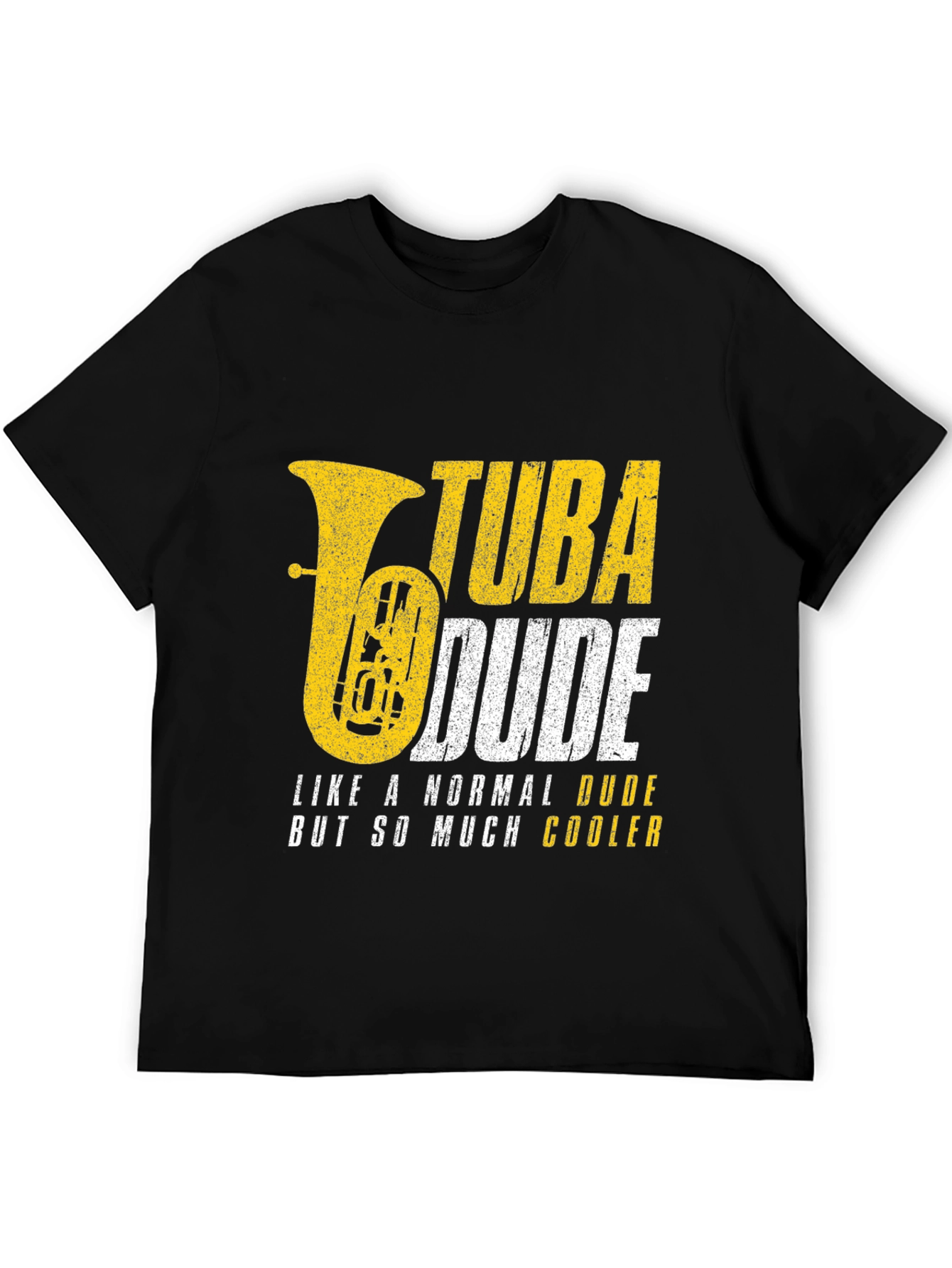 Tuba Dude T-Shirt - Musical Humor Tee