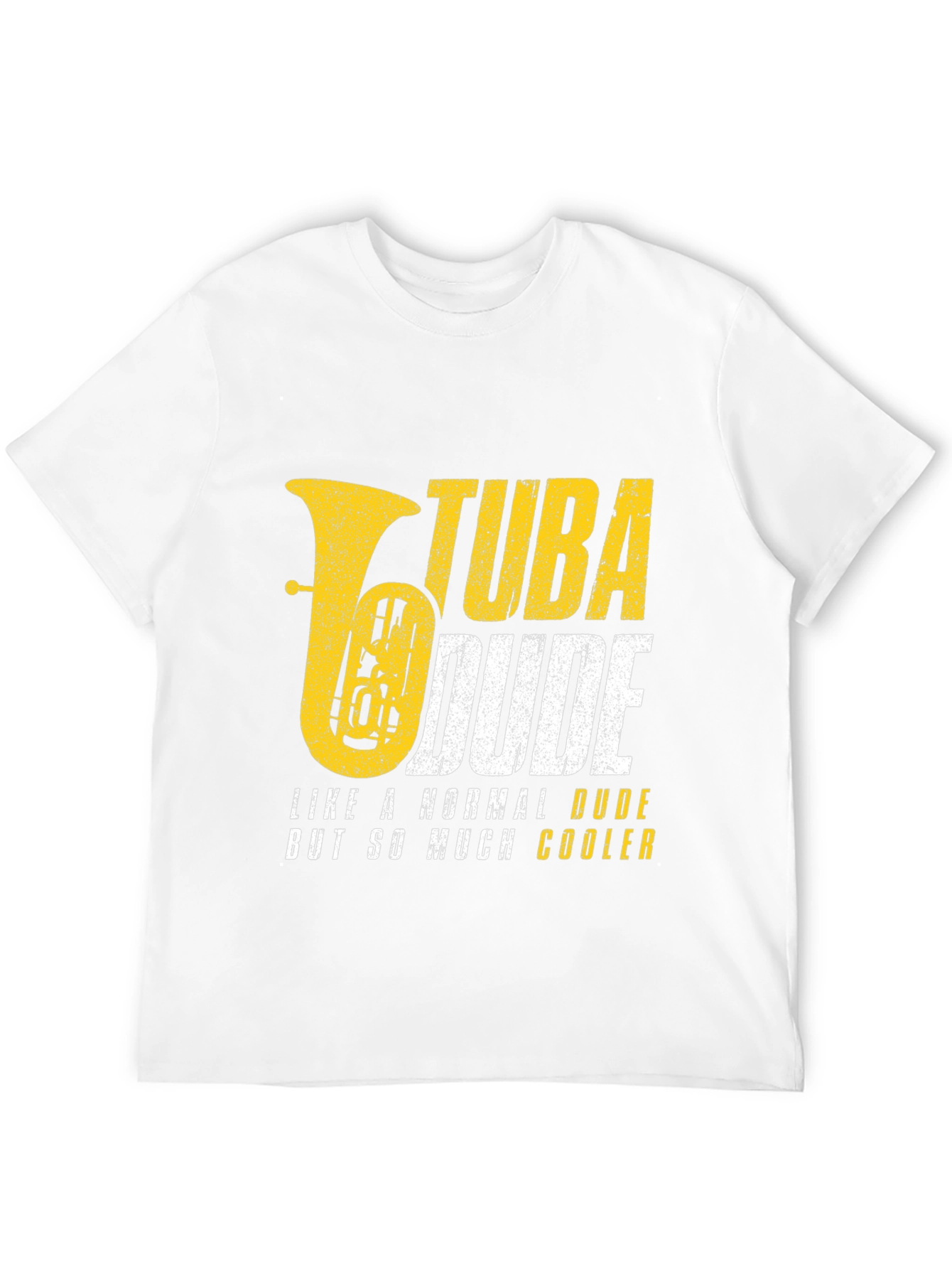 Tuba Dude T-Shirt - Musical Humor Tee