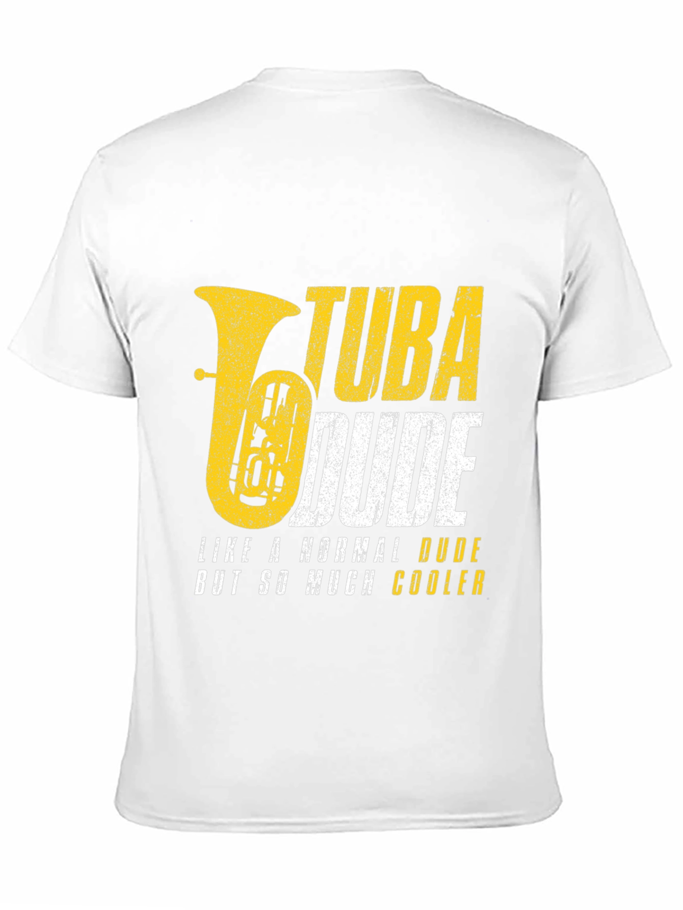Tuba Dude T-Shirt - Musical Humor Tee
