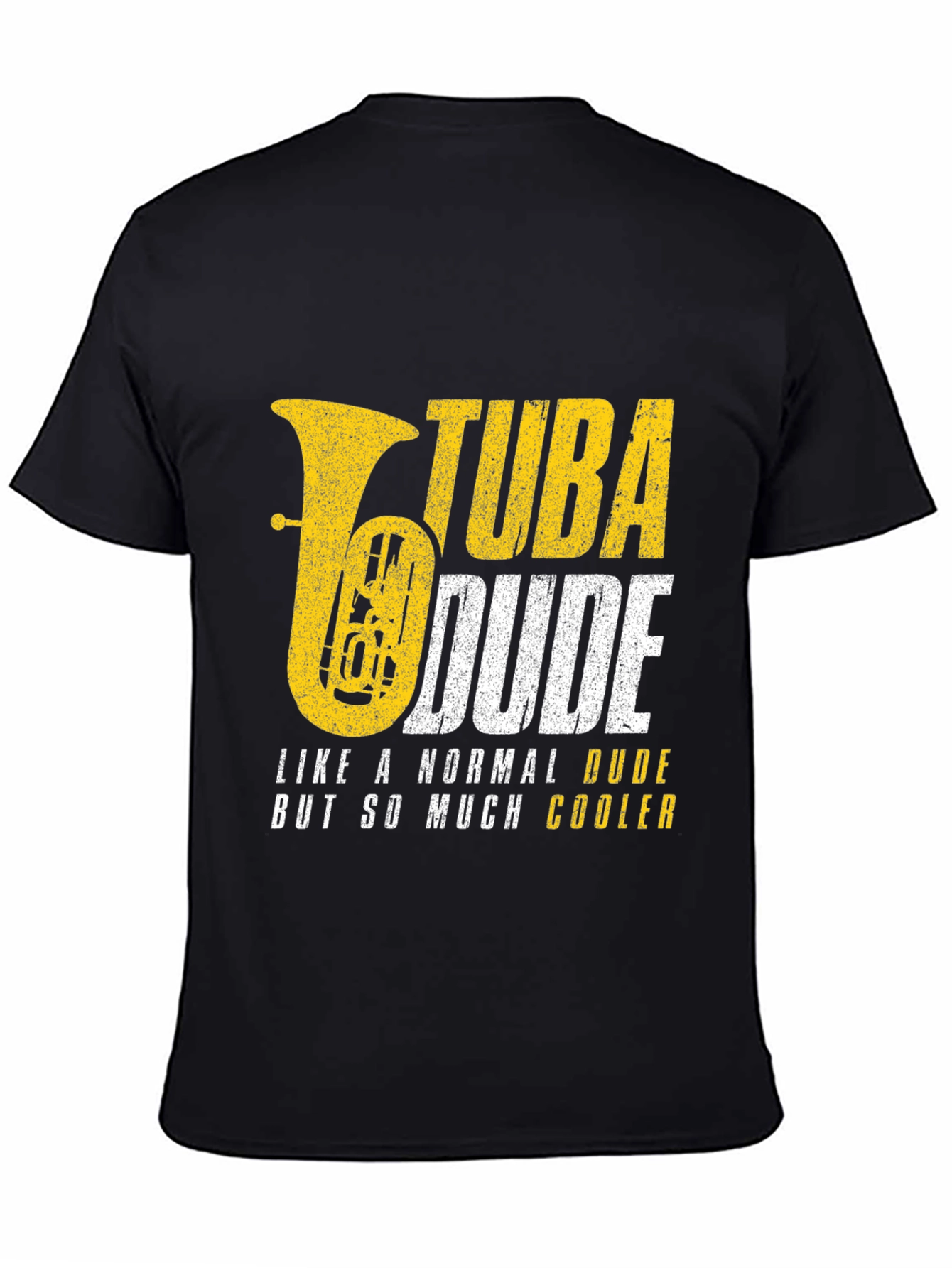 Tuba Dude T-Shirt - Musical Humor Tee