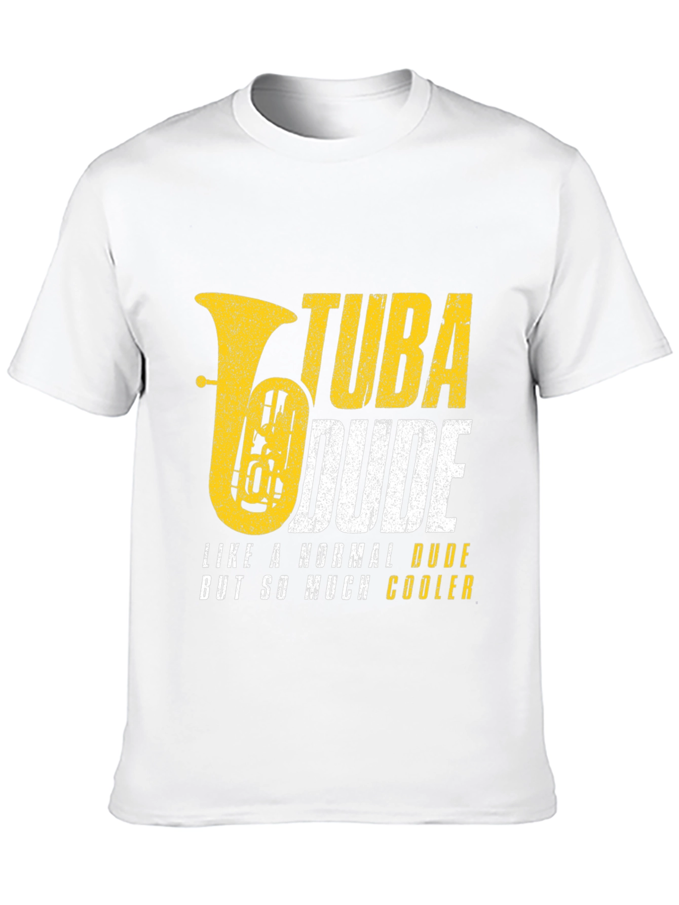 Tuba Dude T-Shirt - Musical Humor Tee