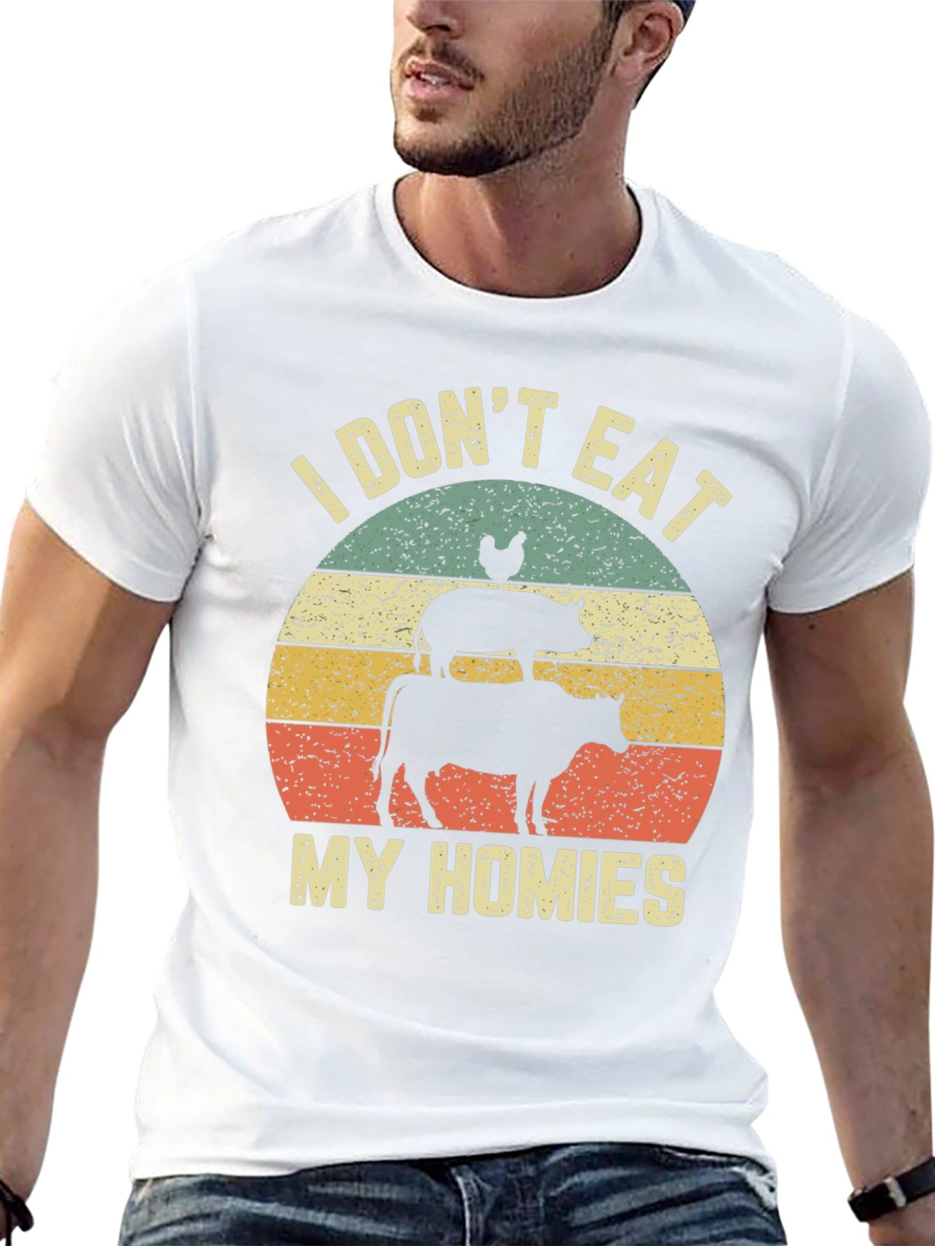 Vegan T-Shirt: I Dont Eat My Homies